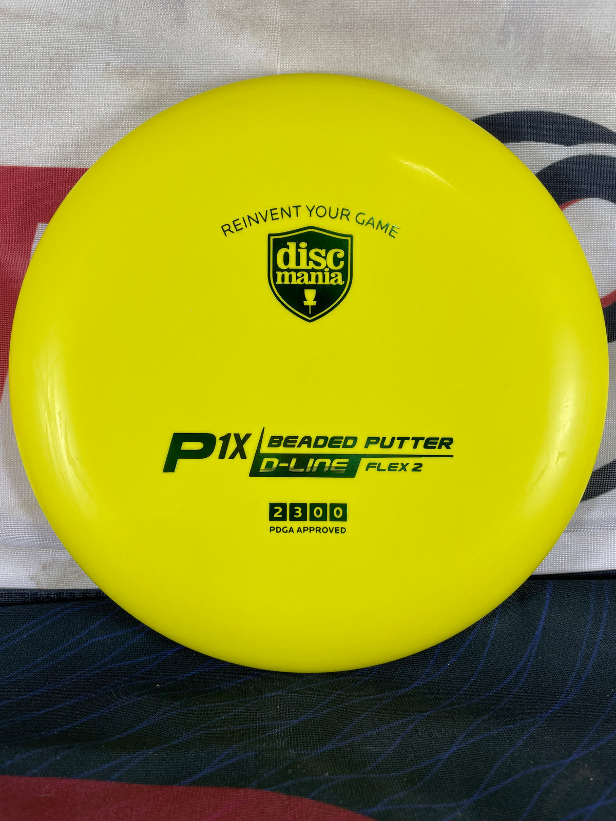 Discmania P1x D-Line Flex 2 Yellow 174g Putter
