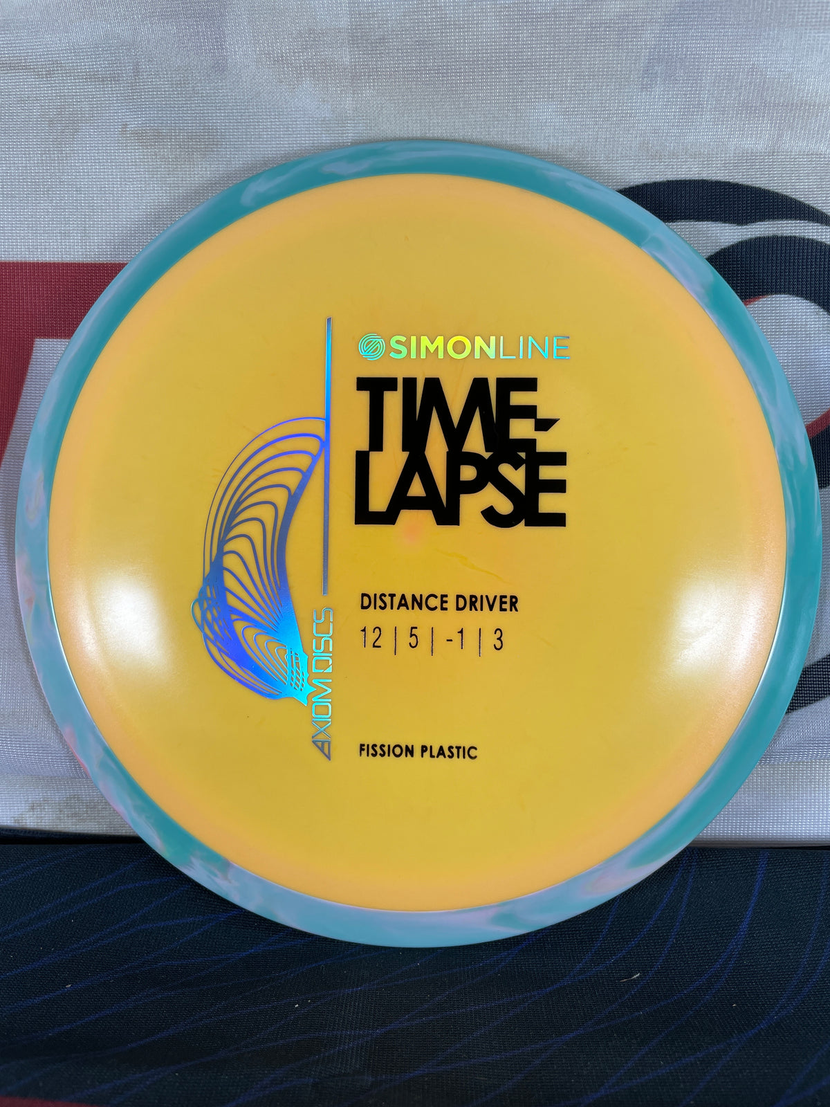 Axiom Time-Lapse Fission Orange 165g Distance Driver