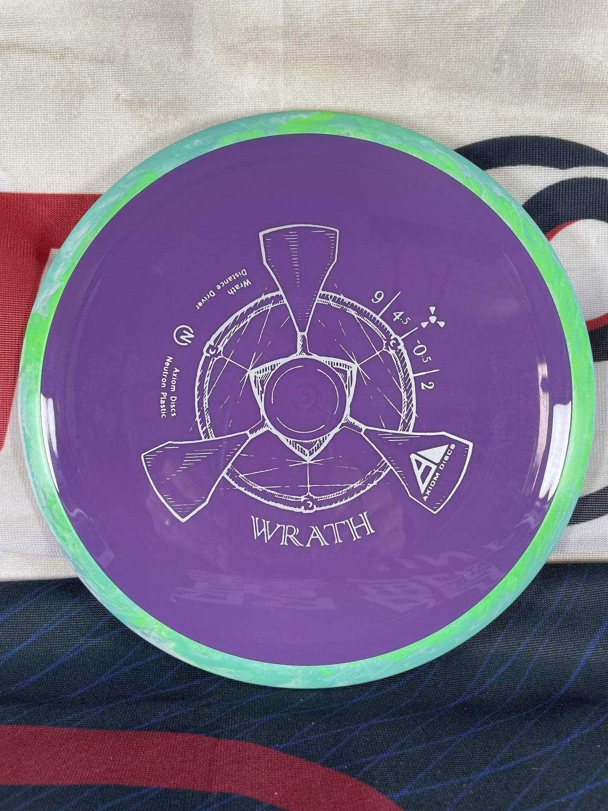 Axiom Wrath Neutron Purple 174g Distance Driver