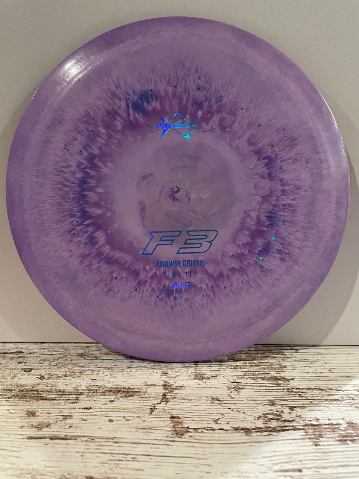 Prodigy F3 Air Spectrum Fairway Driver Purple 164g