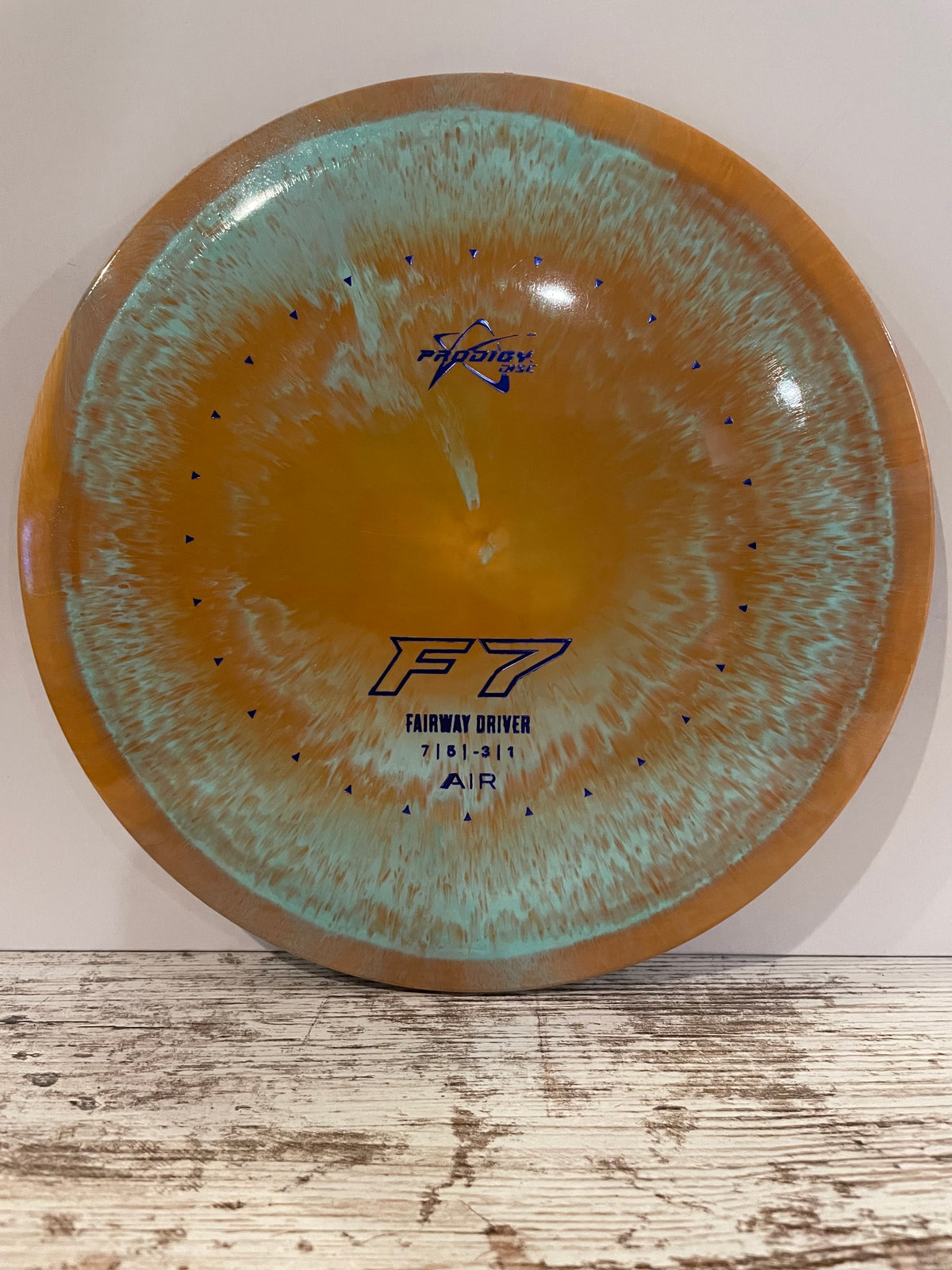 Prodigy F7 Air Spectrum Fairway Driver Orange-Teal 162g