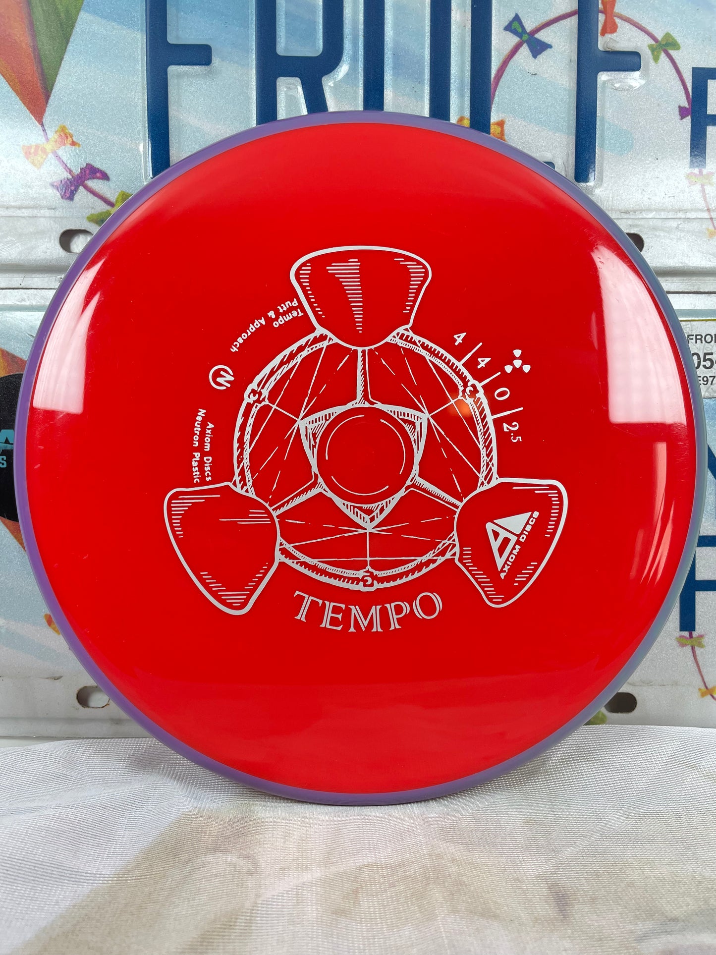 Axiom Tempo Neutron Red 172g Midrange