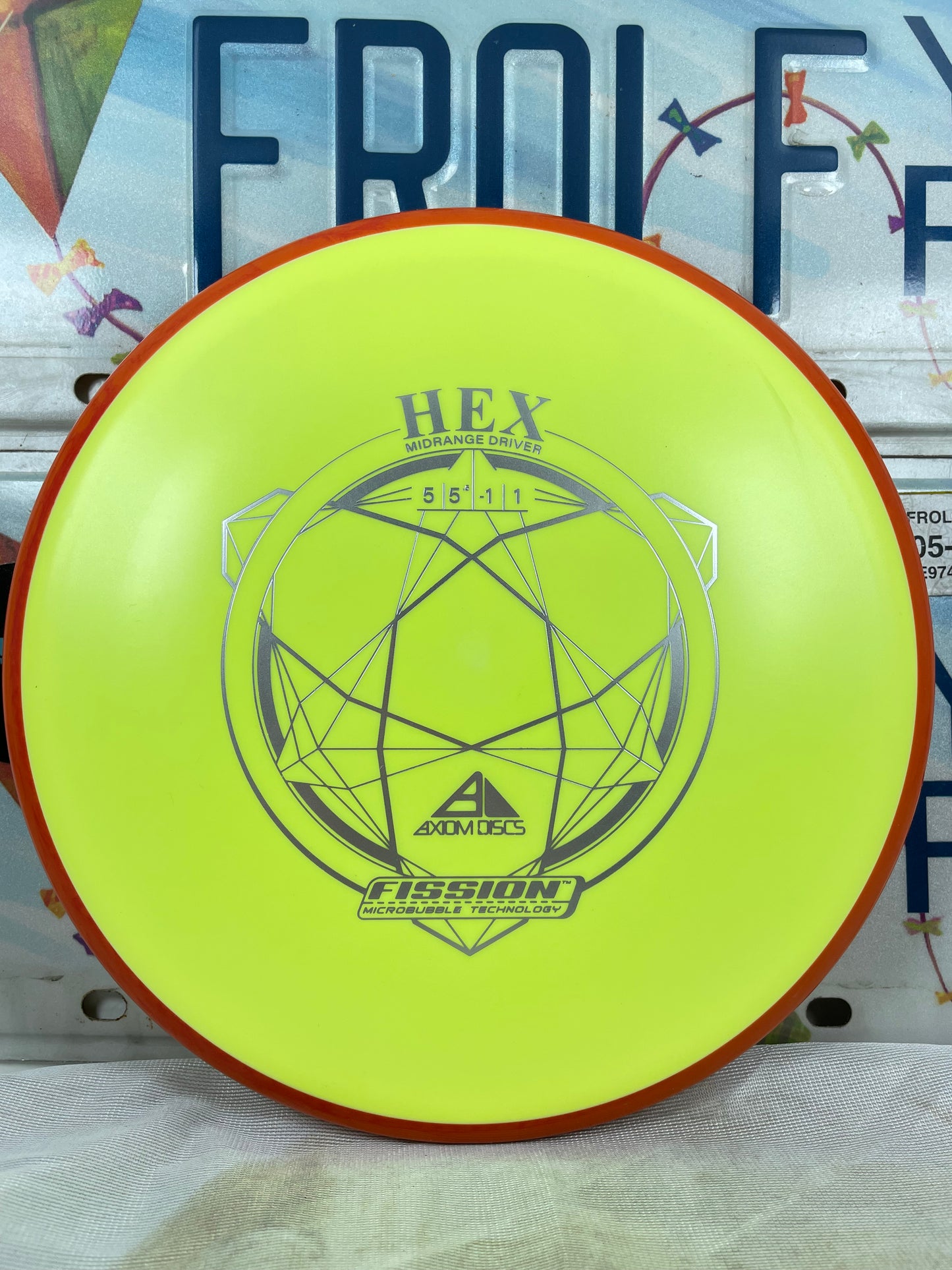 Axiom Hex Fission Yellow 159g Midrange