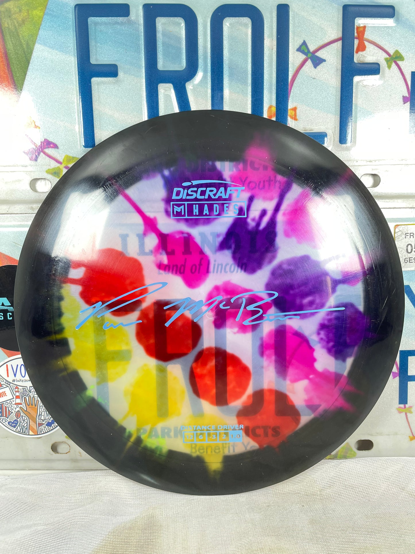 Discraft Hades McBeth Fly Dye 172g Distance Driver