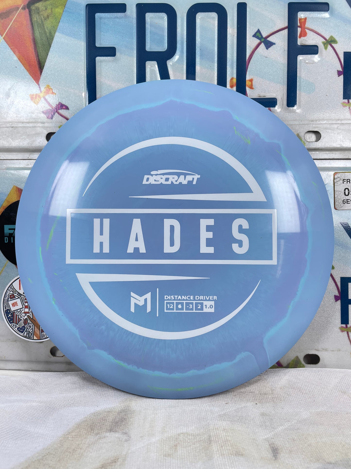 Discraft Hades McBeth ESP Blue 176g Distance Driver