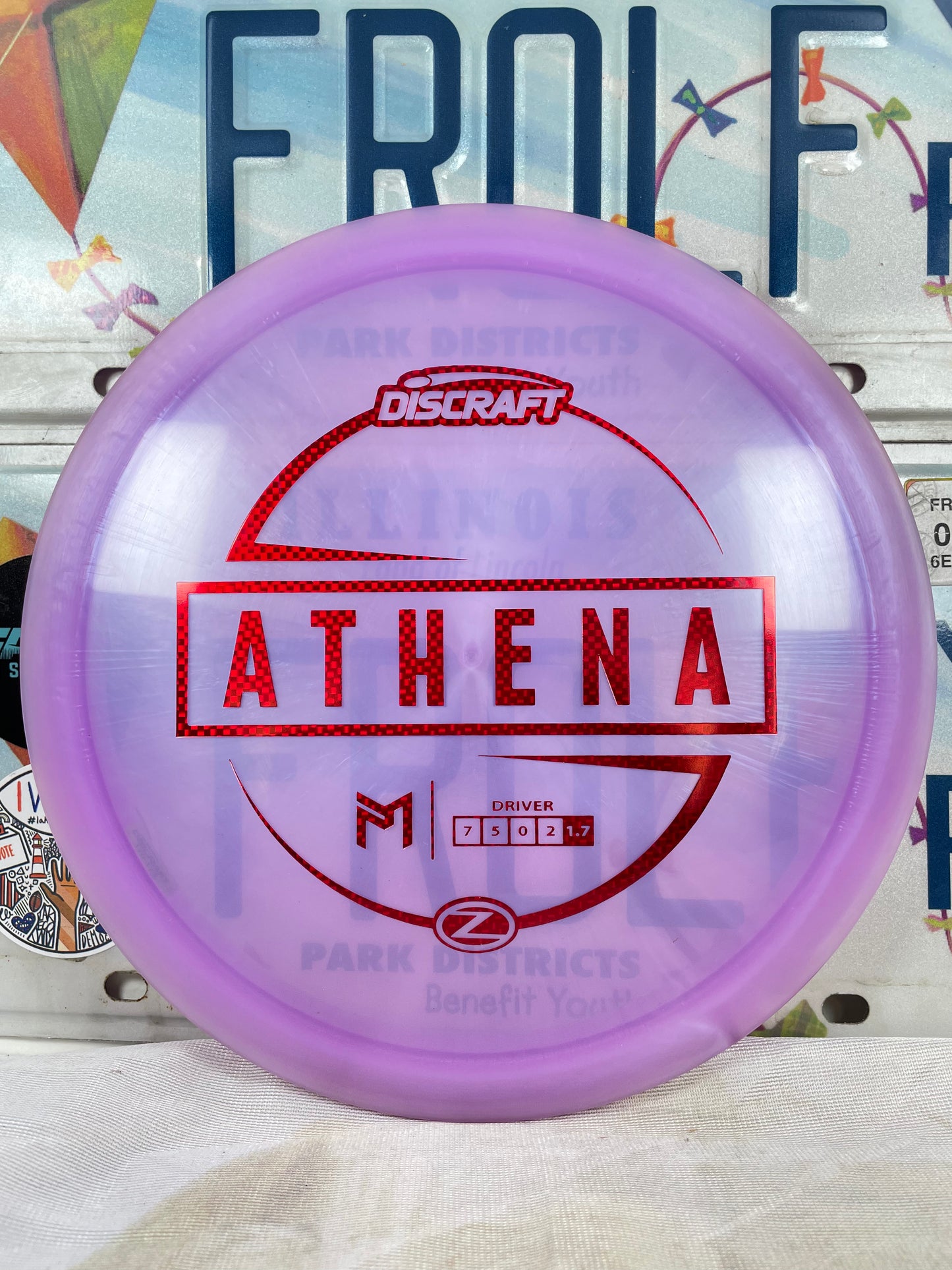 Discraft Athena McBeth Z Line Purple 173g Fairway Driver