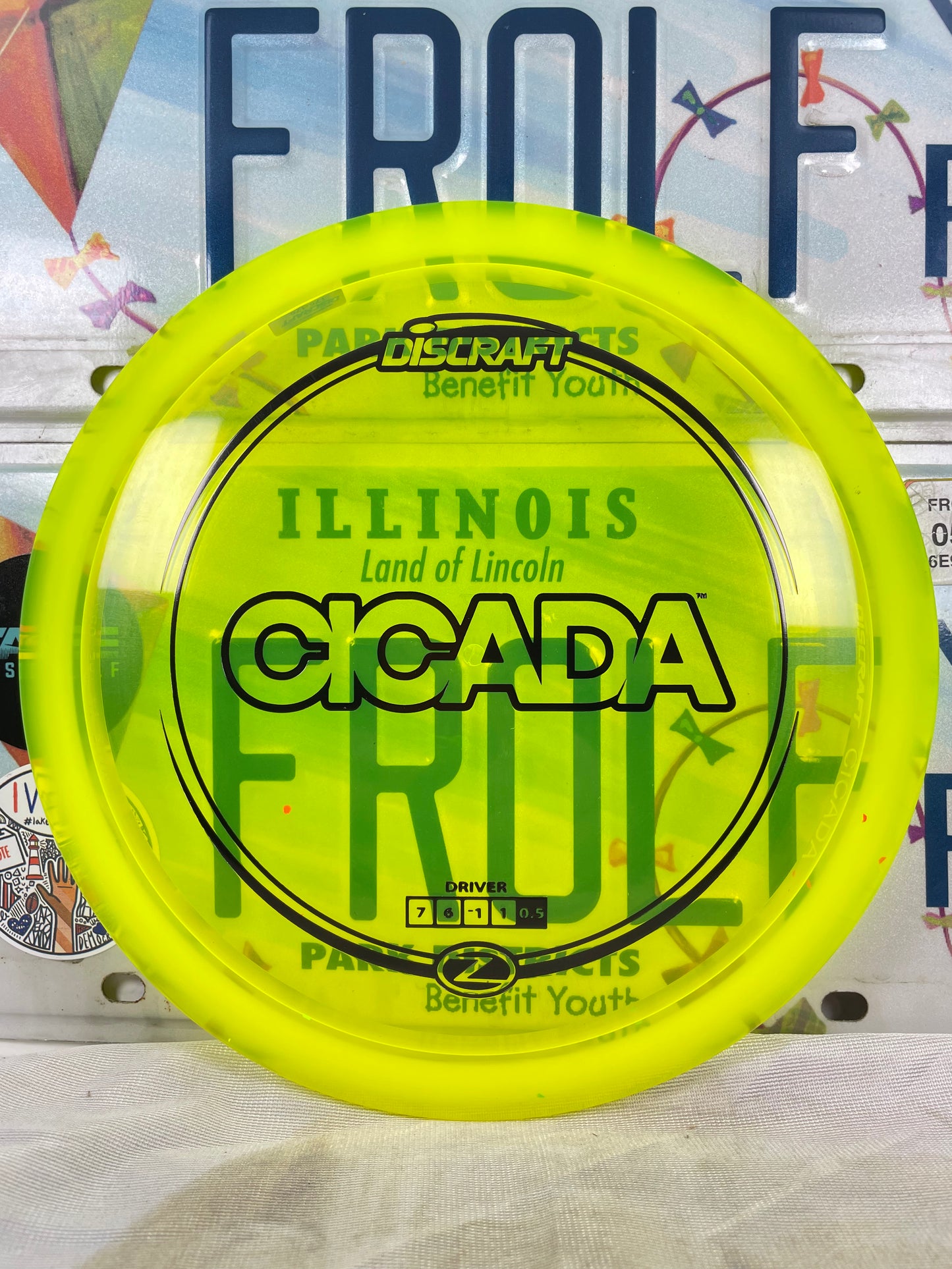 Discraft Cicada Z Line Yellow 177g Fairway Driver