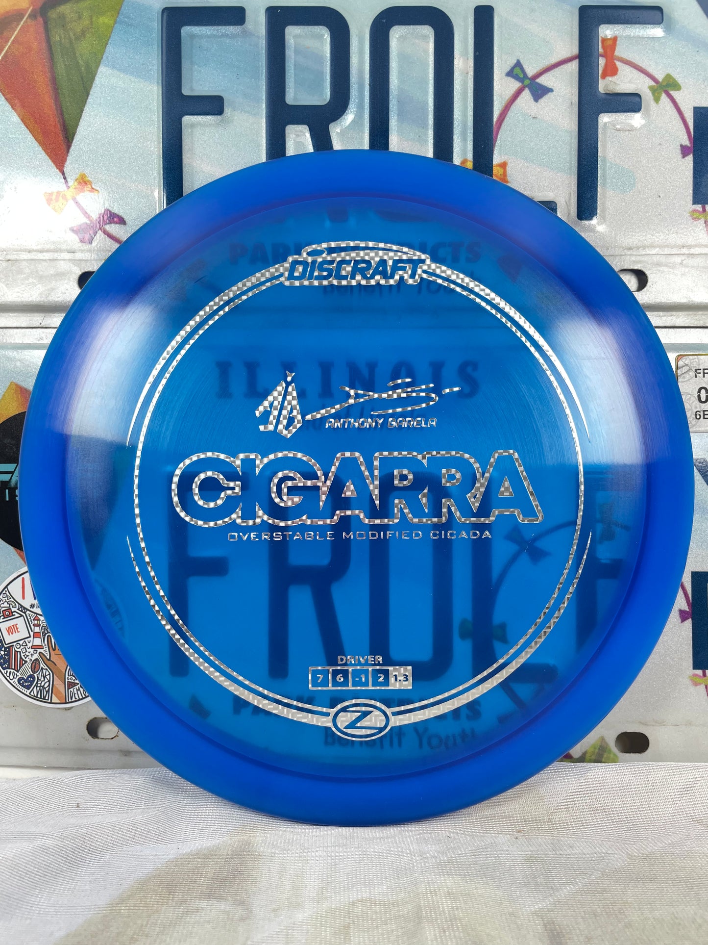 Discraft Cigarra Z Line Blue 173g Fairway Driver