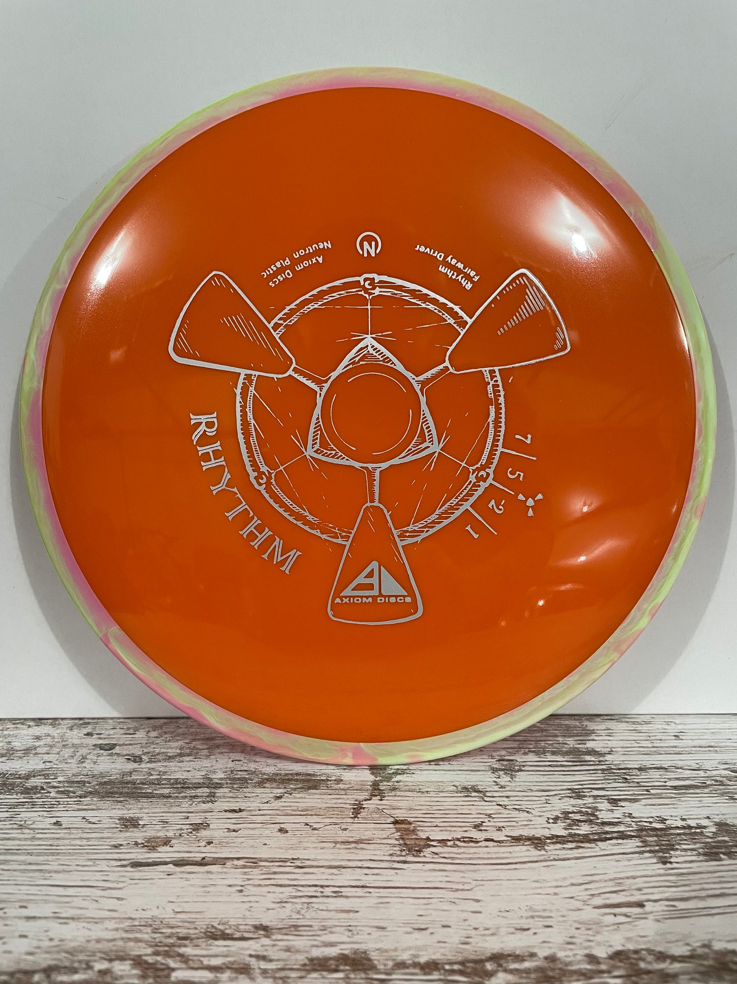 Axiom Rhythm Neutron 170g Orange Fairway Driver