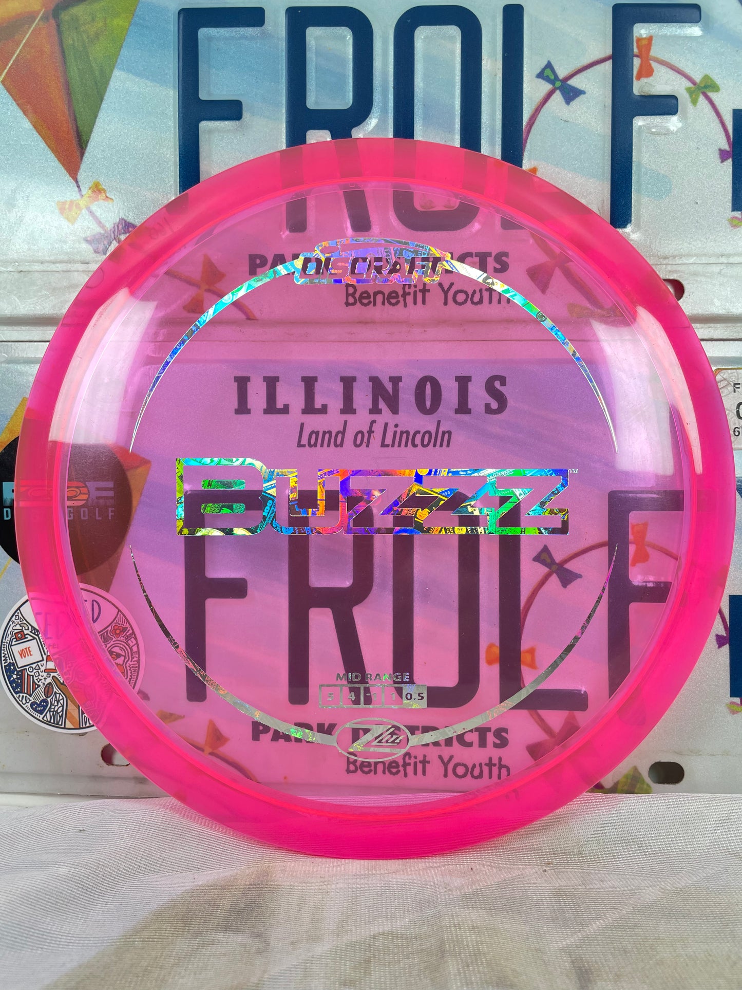 Discraft Buzzz Z Lite Pink 161g Midrange