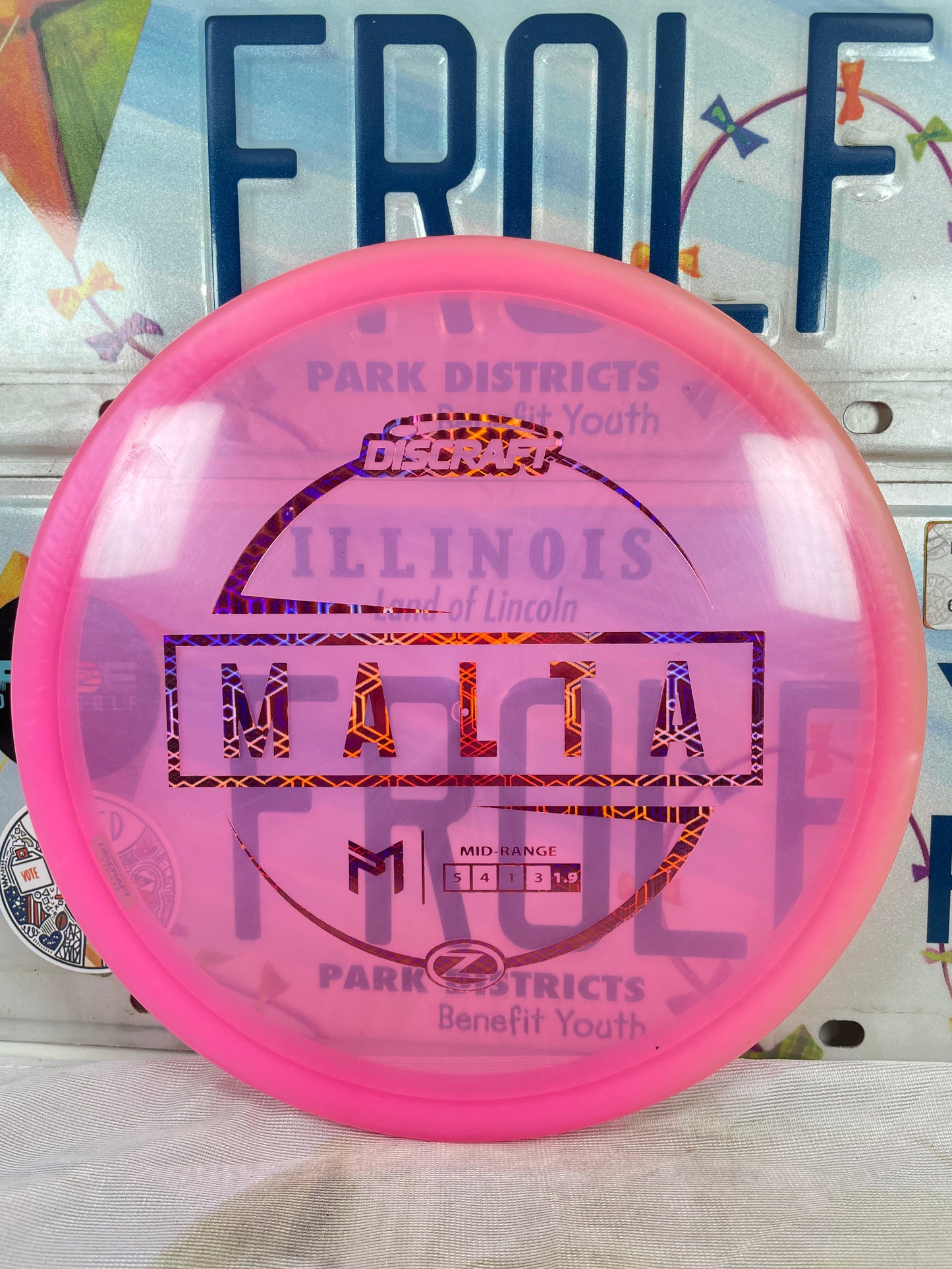 Discraft Malta McBeth Z Line Pink 173g Midrange