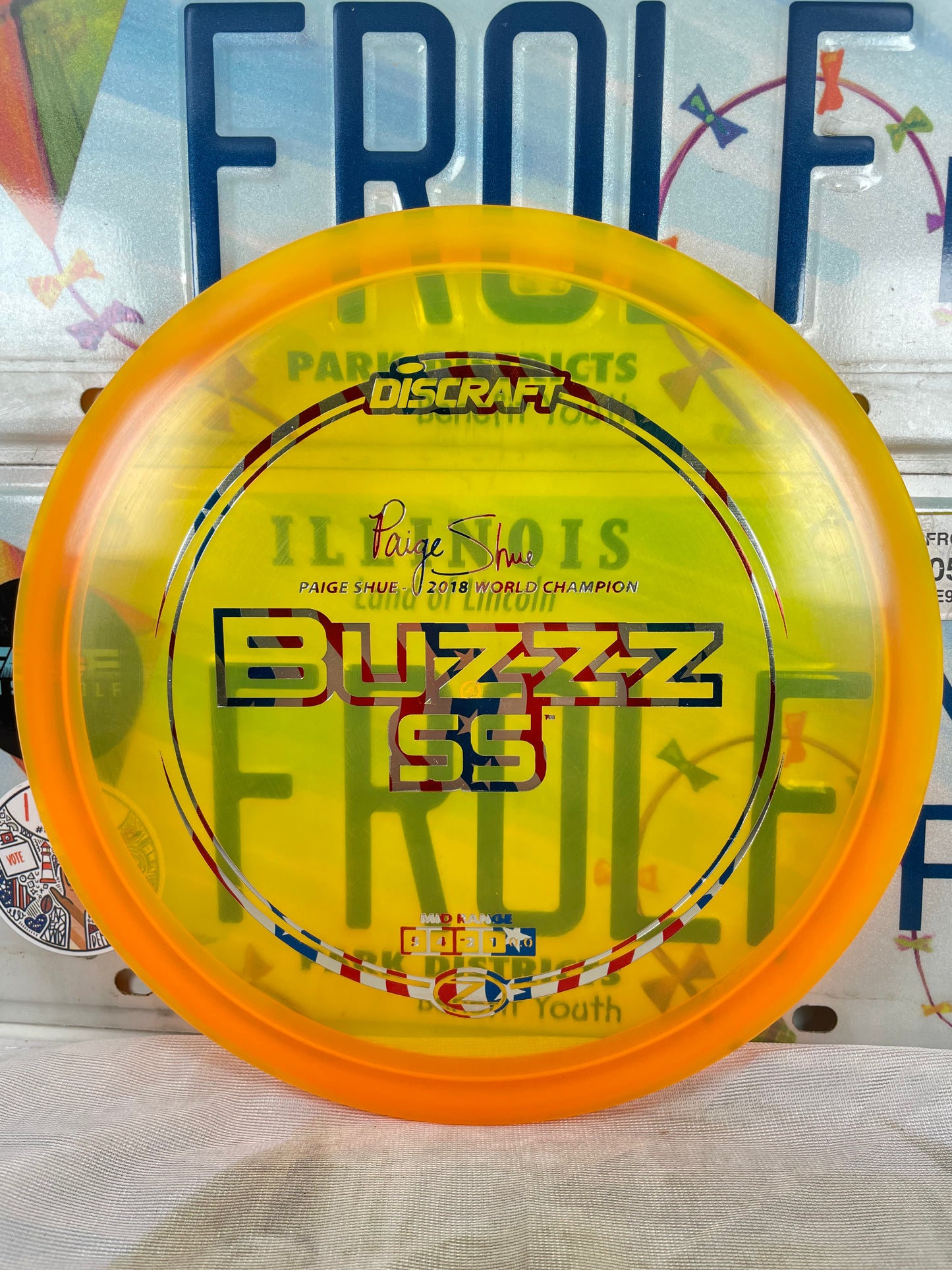 Discraft Buzzz SS Z Line Orange 175g Midrange