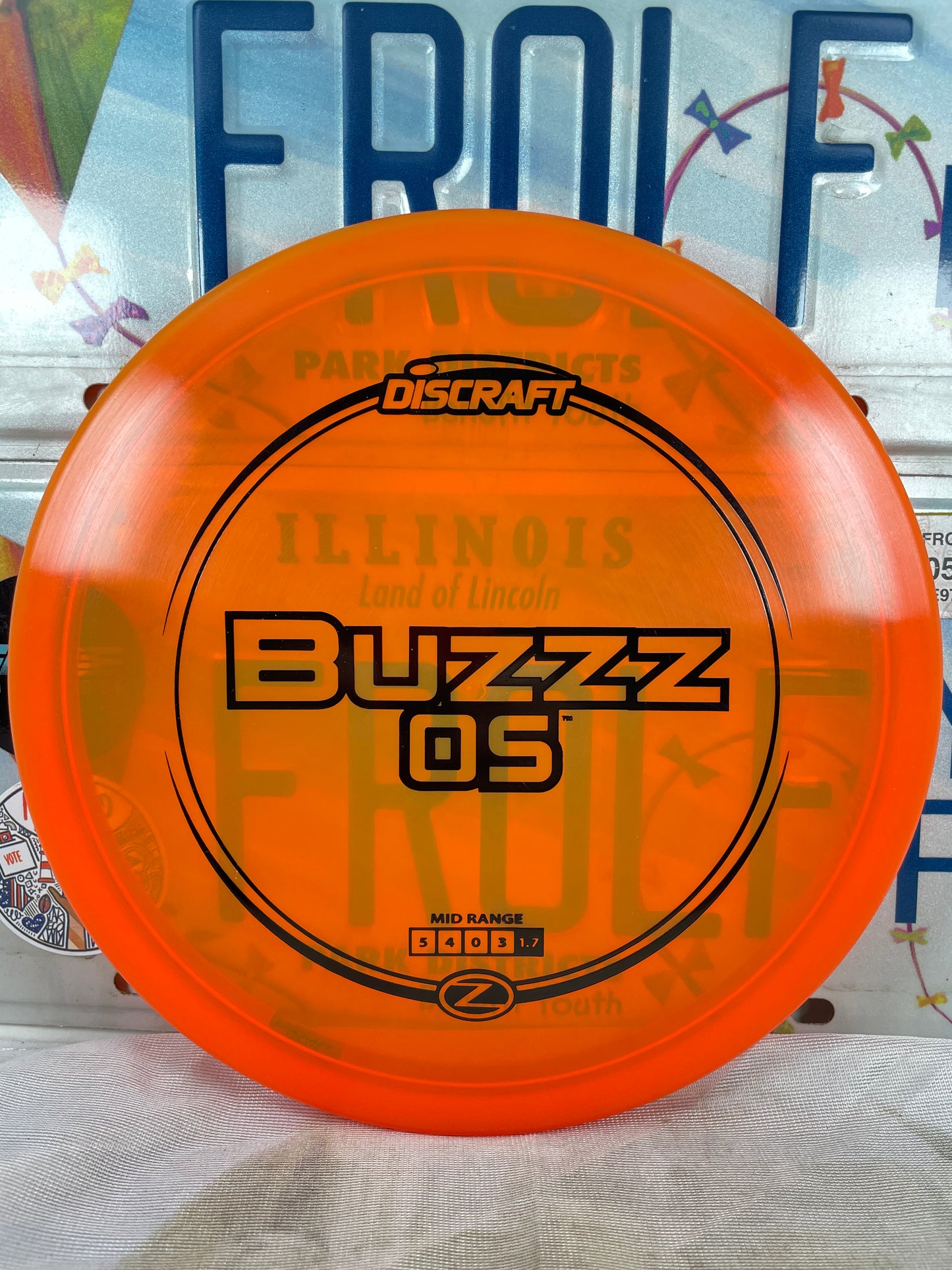 Discraft Buzzz OS Z Line Orange 174g Midrange