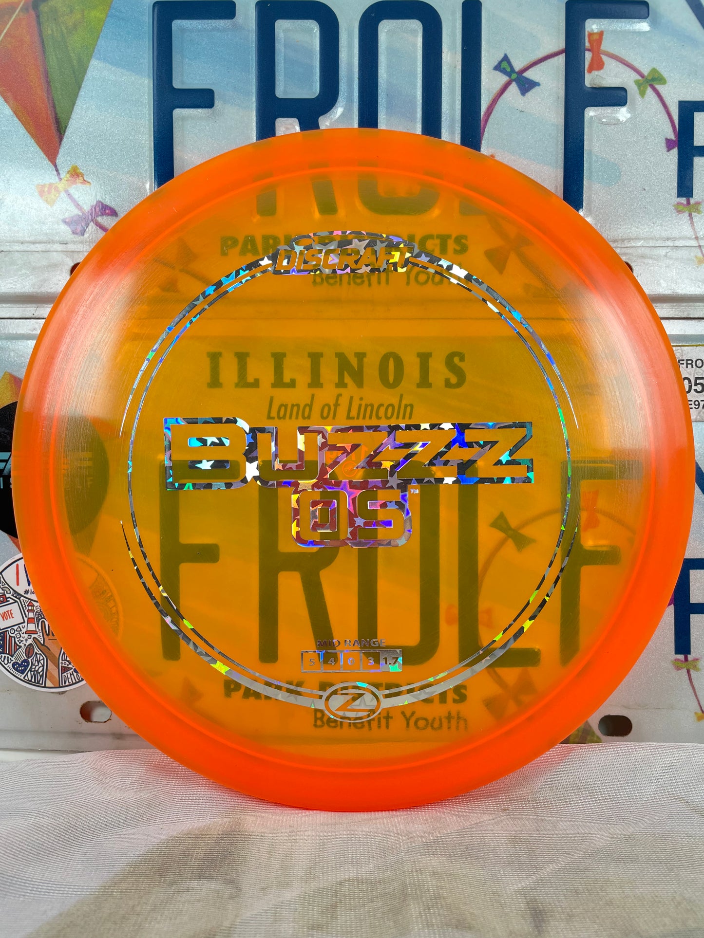 Discraft Buzzz OS Z Line Orange 176g Midrange
