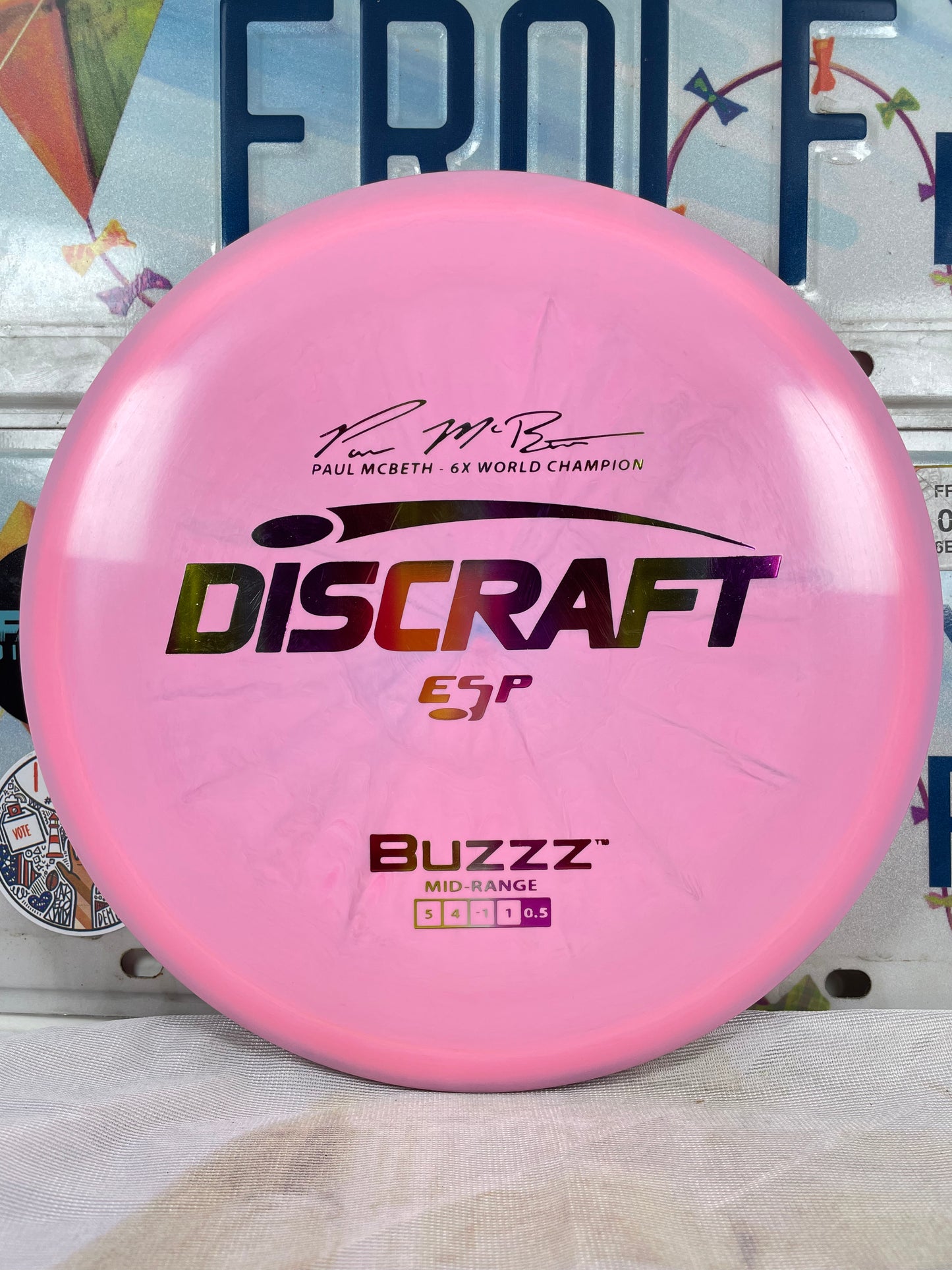 Discraft Buzzz ESP Pink 168g Midrange