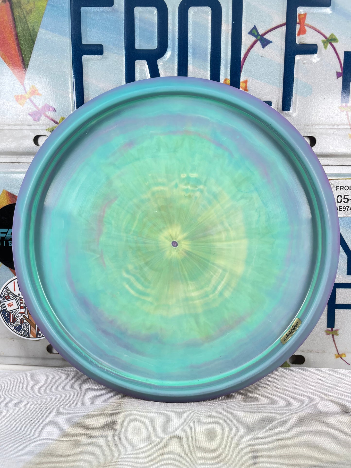 Discraft Zone ESP FLX Teal 173g Putter