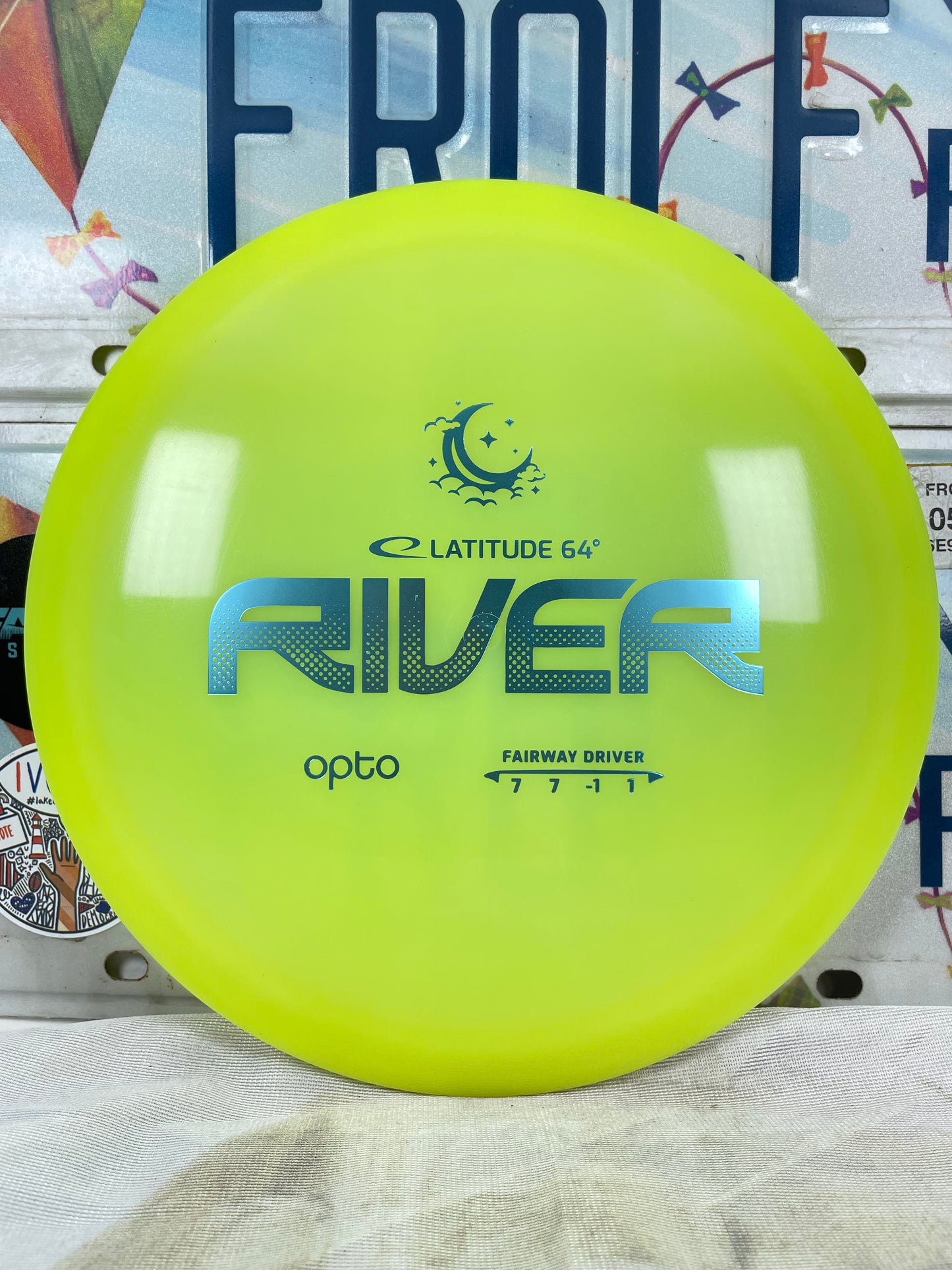 Latitude 64 River Opto Moonshine Yellow 173g Fairway Driver