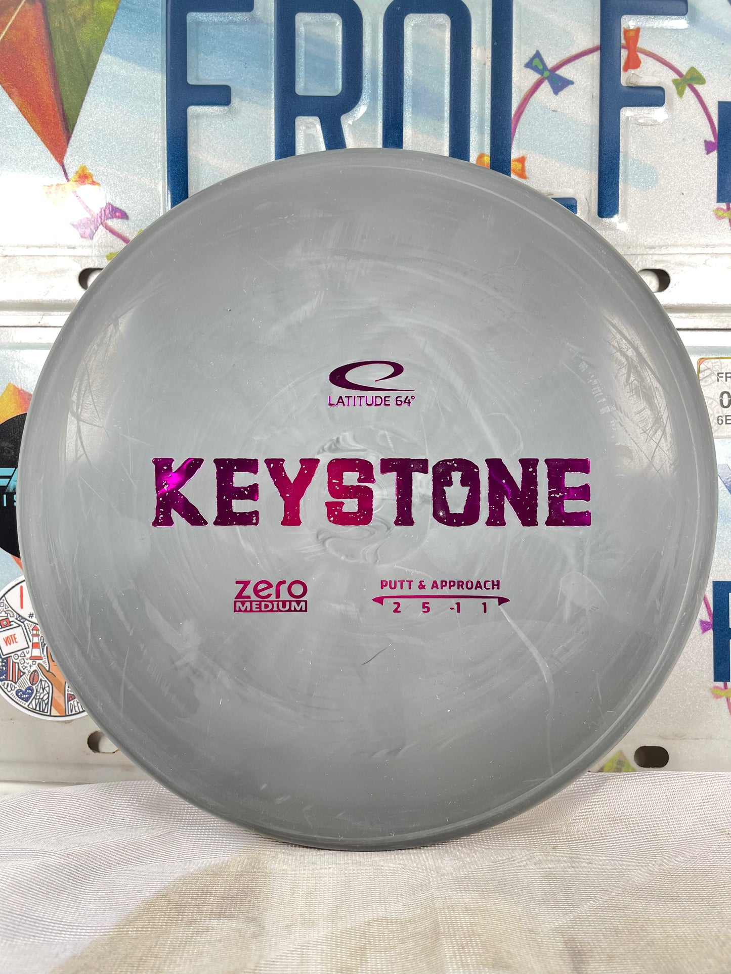 Latitude 64 Keystone Zero Medium Gray 173g Putter