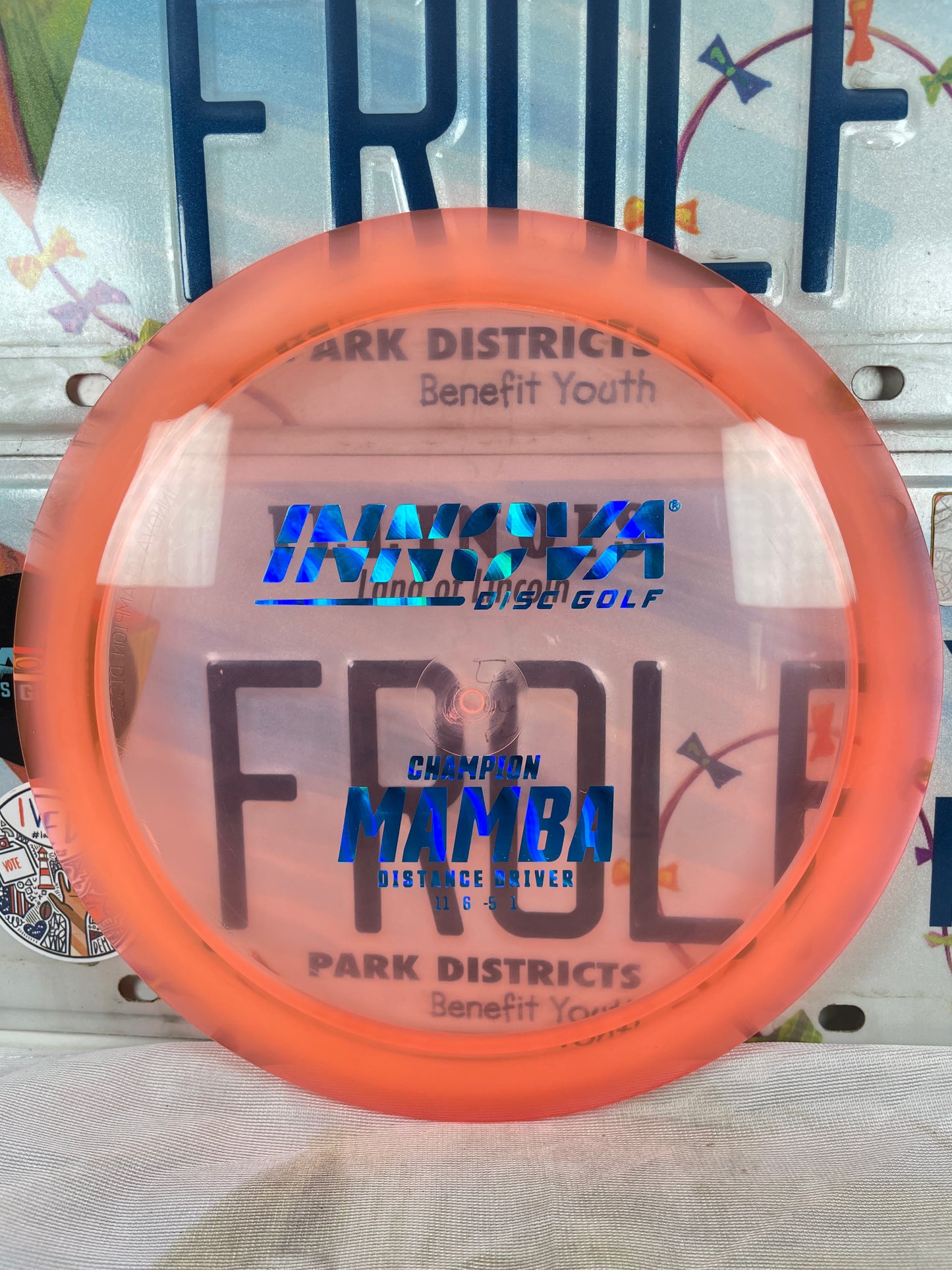 Innova Mamba Champion Orange 174g Distance Driver