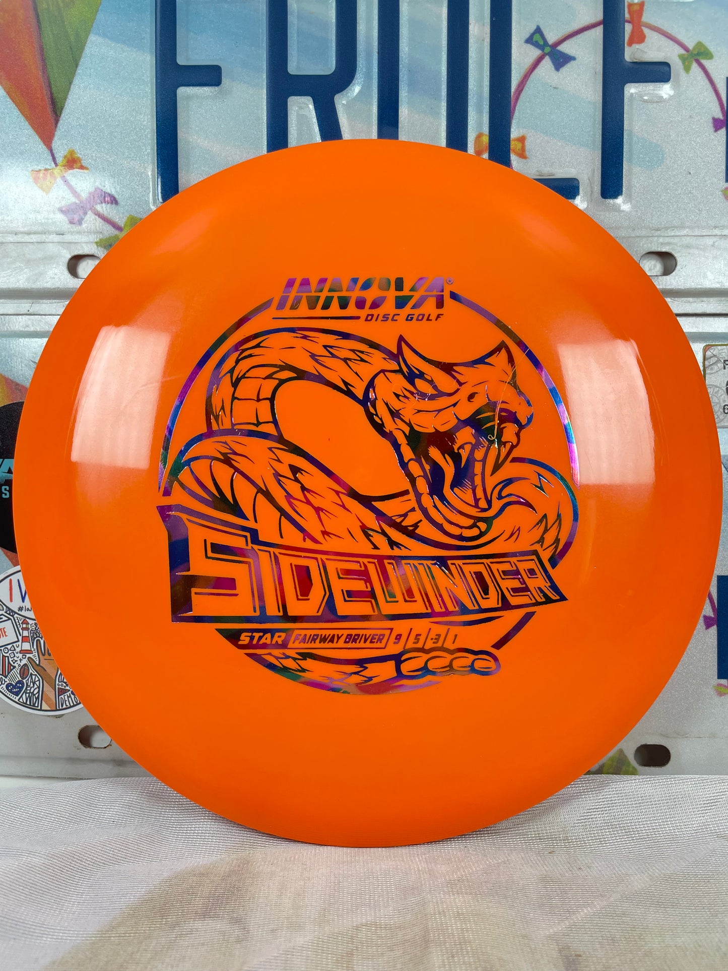 Innova Sidewinder Star Orange 174g Distance Driver