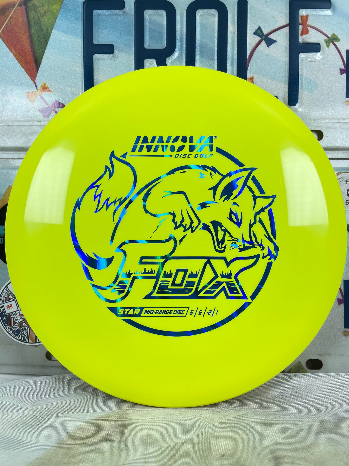 Innova Fox Star Yellow 177g Midrange