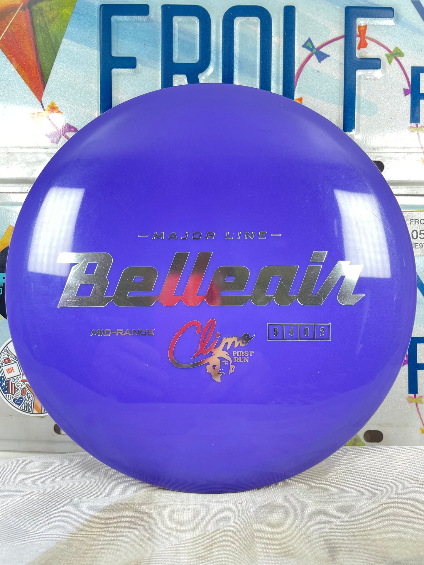 Climo Belleair Major Line Purple 178g First Run Midrange