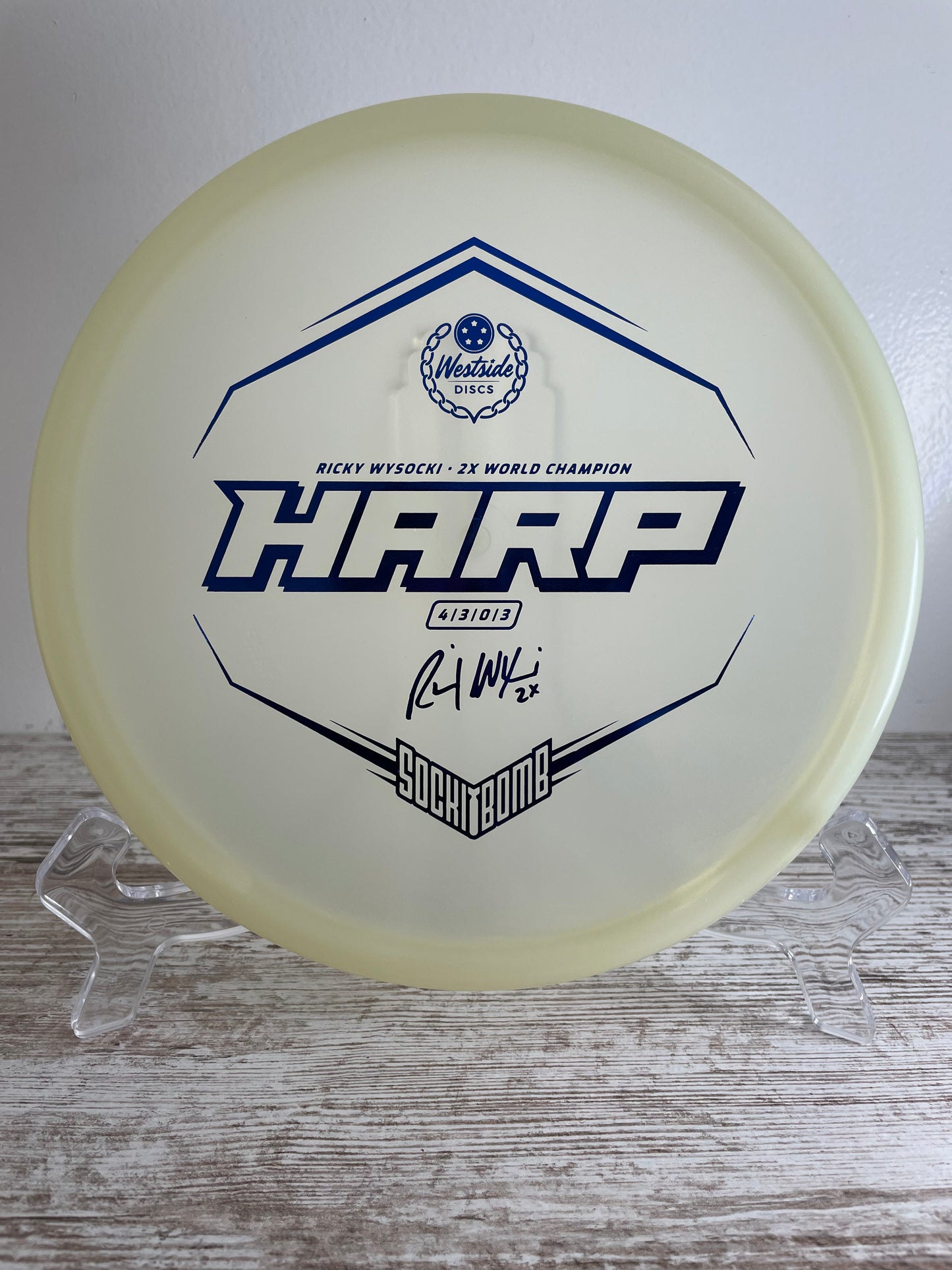 Westside Harp VIP Moonshine Glow 176g White Wysocki 2x Putter