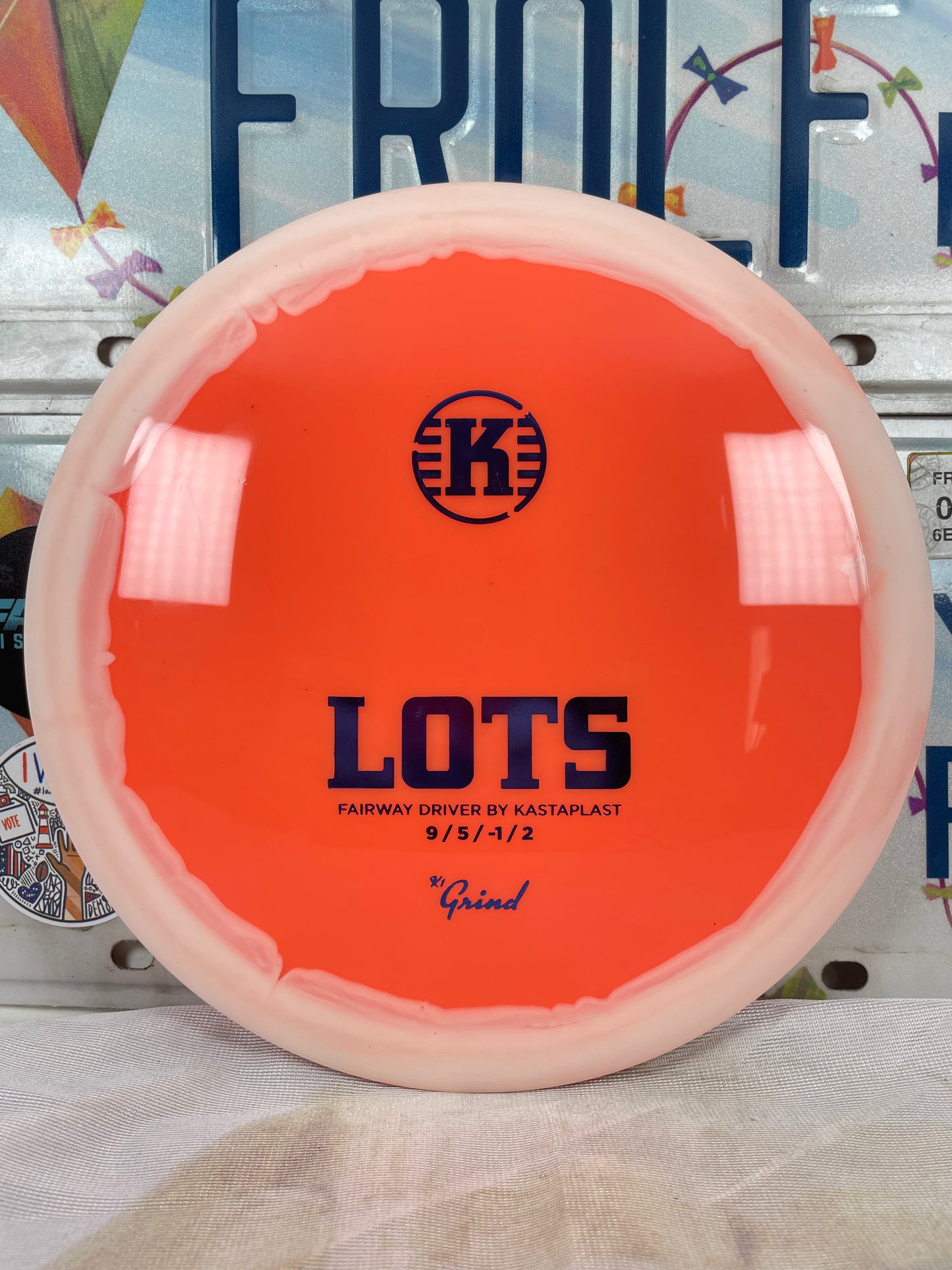 Kastaplast Lots K1 Grind Orange 172g Fairway Driver