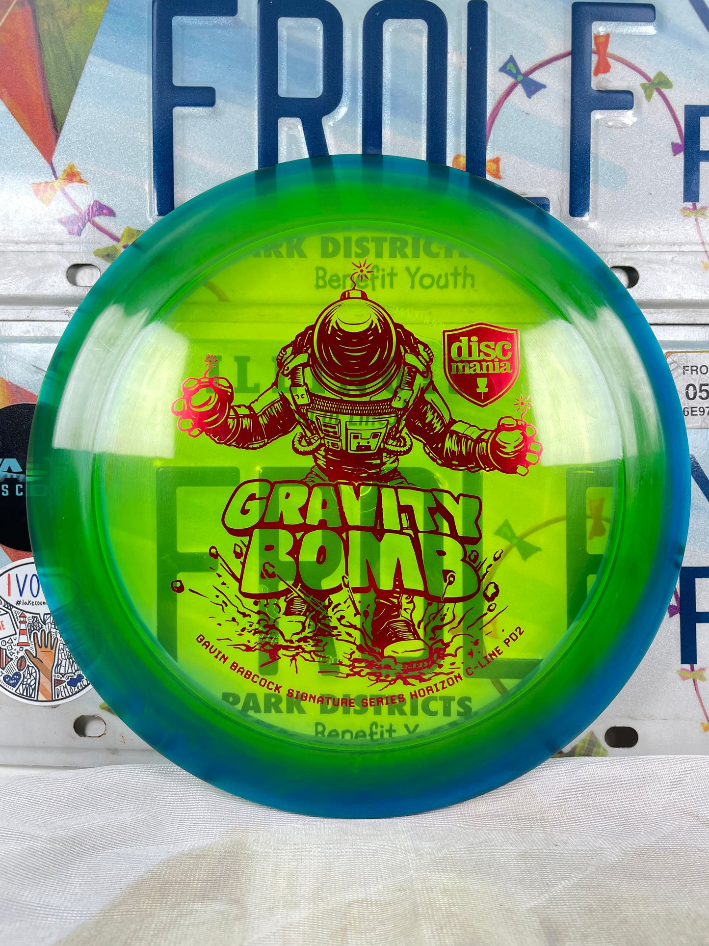 Discmania PD2 Horizon C-Line Green 175g Gravity Bomb Distance Driver