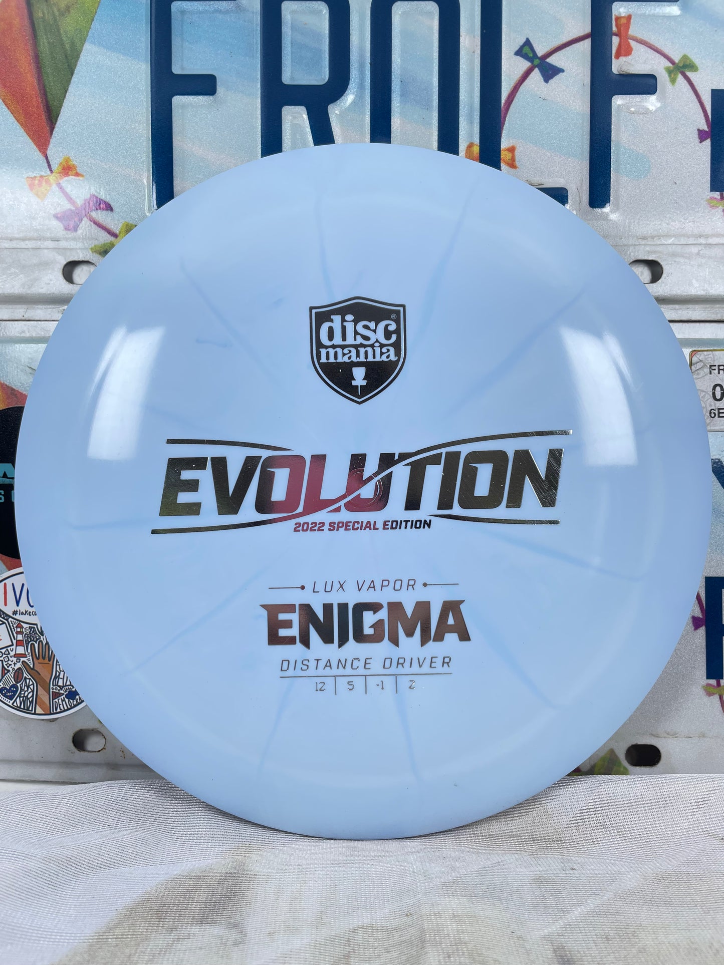 Discmania Enigma Lux Vapor Blue 173g 2022 SE Distance Driver