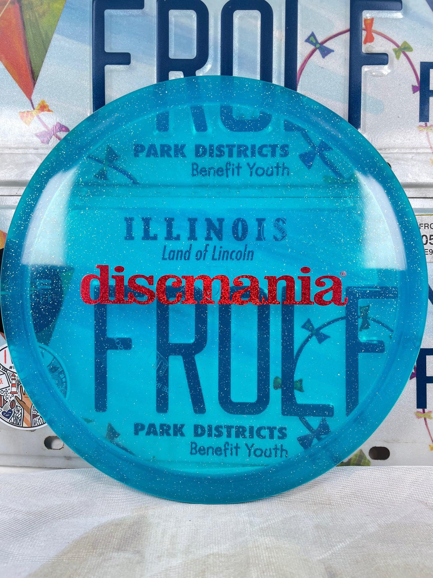 Discmania MD3 C-Line Metal Flake Blue 177g Bar Stamp Midrange
