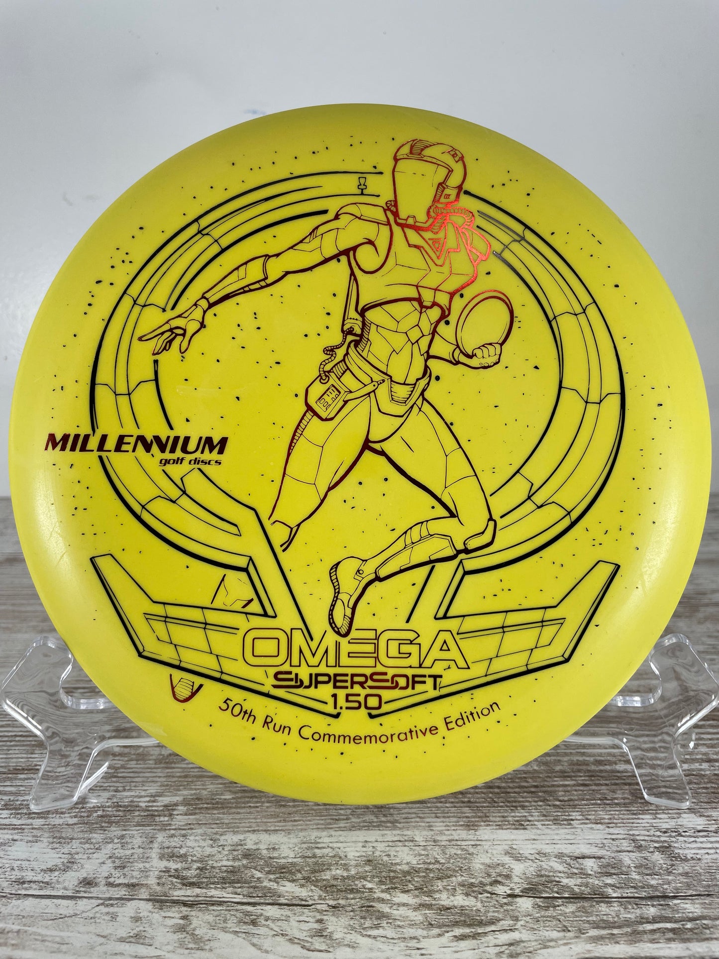 Millennium Omega SuperSoft 171g Yellow 50th Run Commemorative Edition Putter