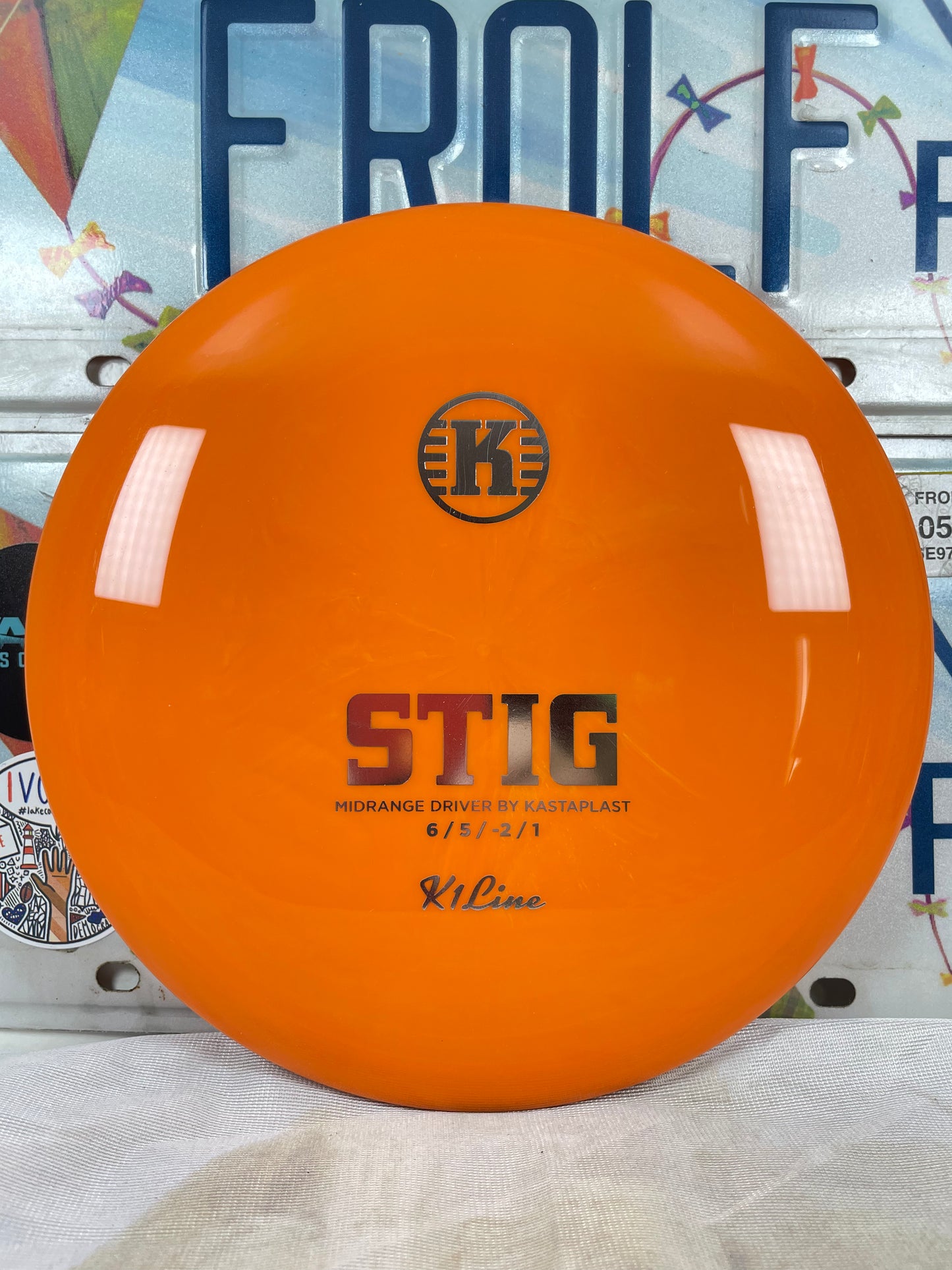 Kastaplast Stig K1 Orange 171g Midrange