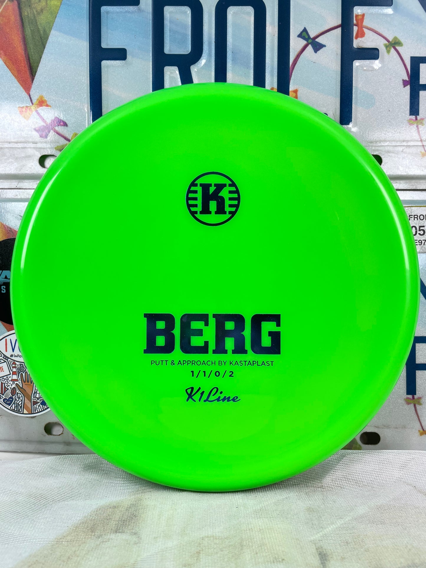 Kastaplast Berg K1 Green 175g Putter