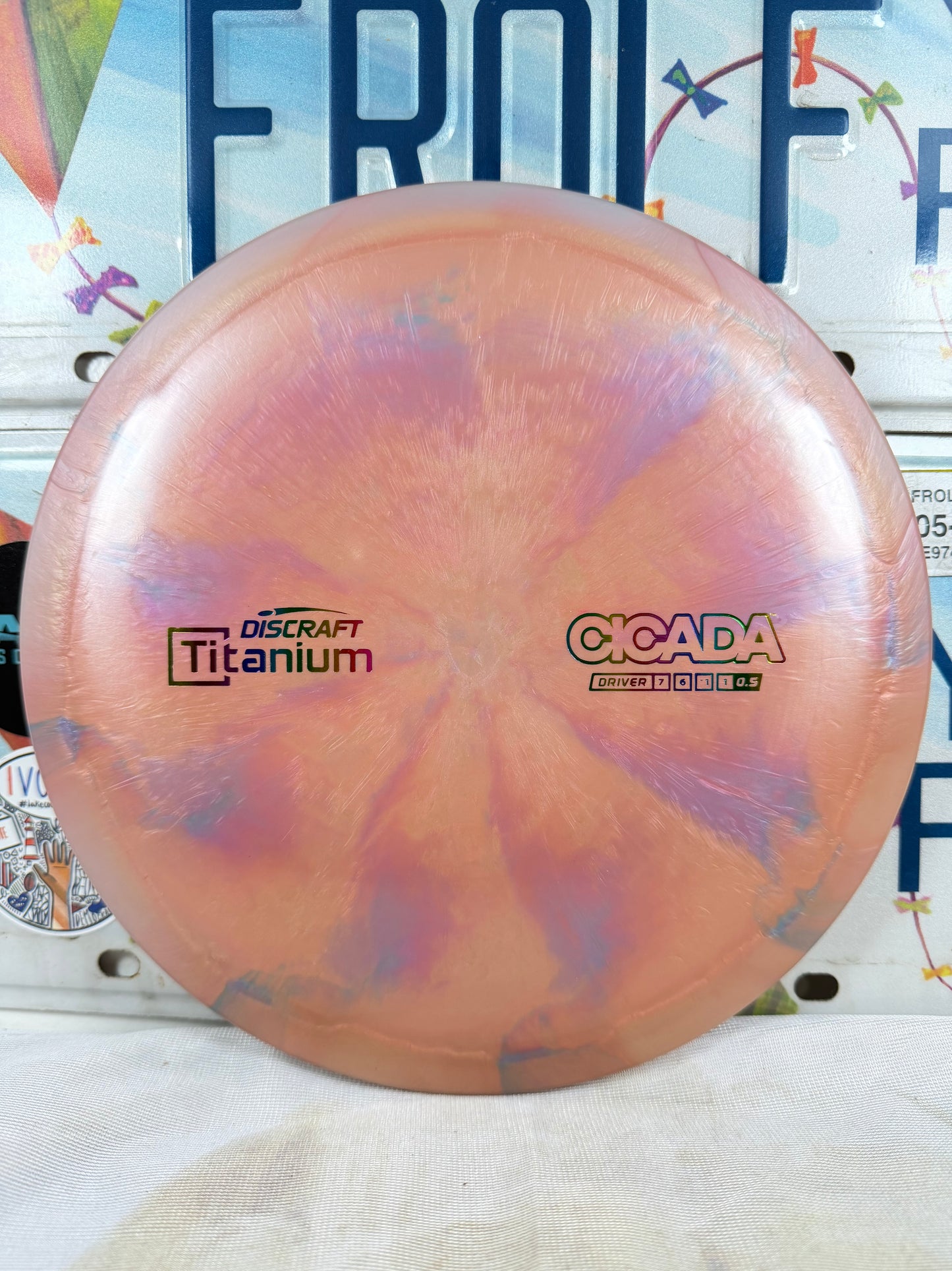 Discraft Cicada Titanium Orange 171g Fairway Driver