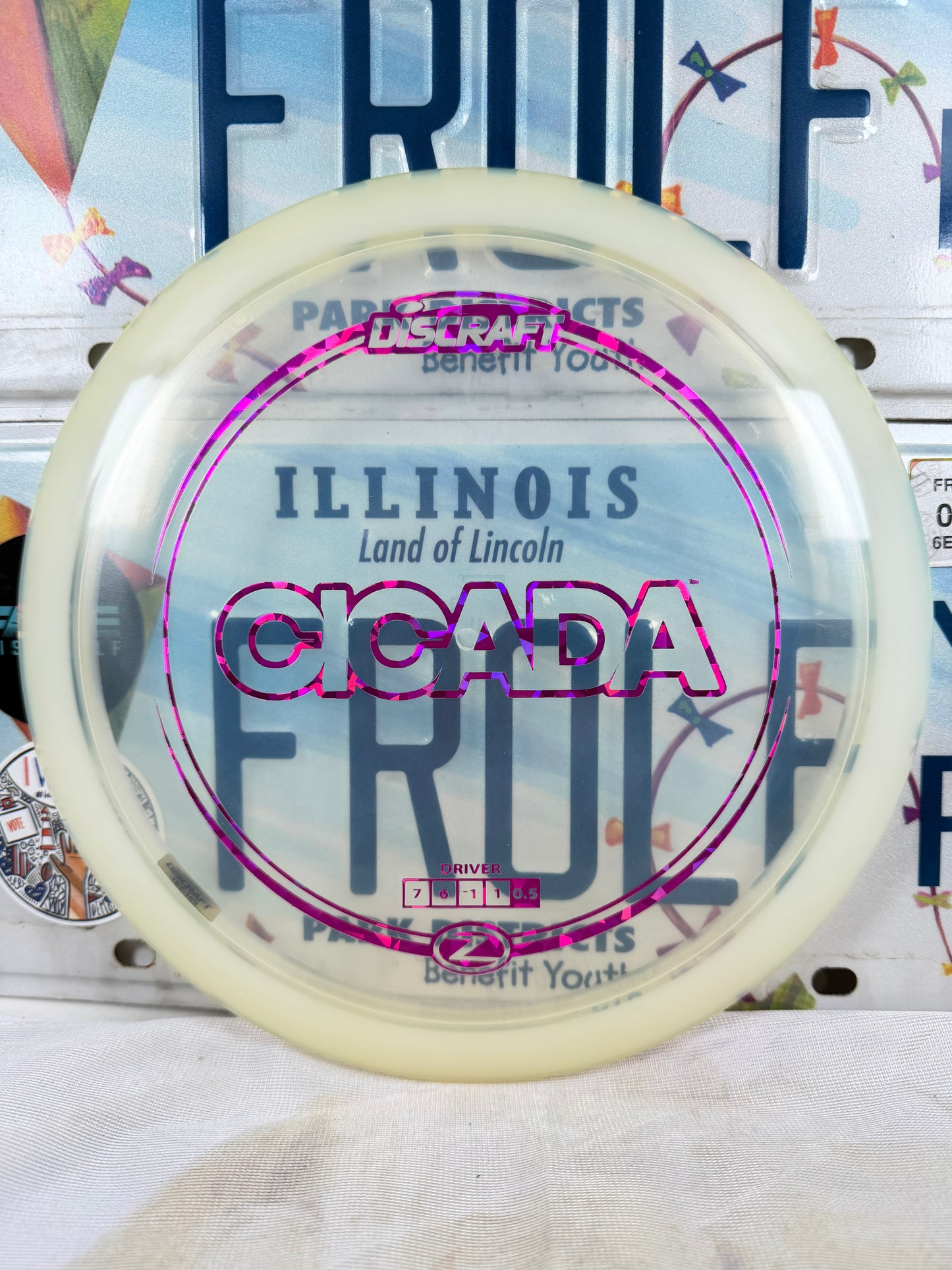Discraft Cicada Z Line Clear 168g Fairway Driver