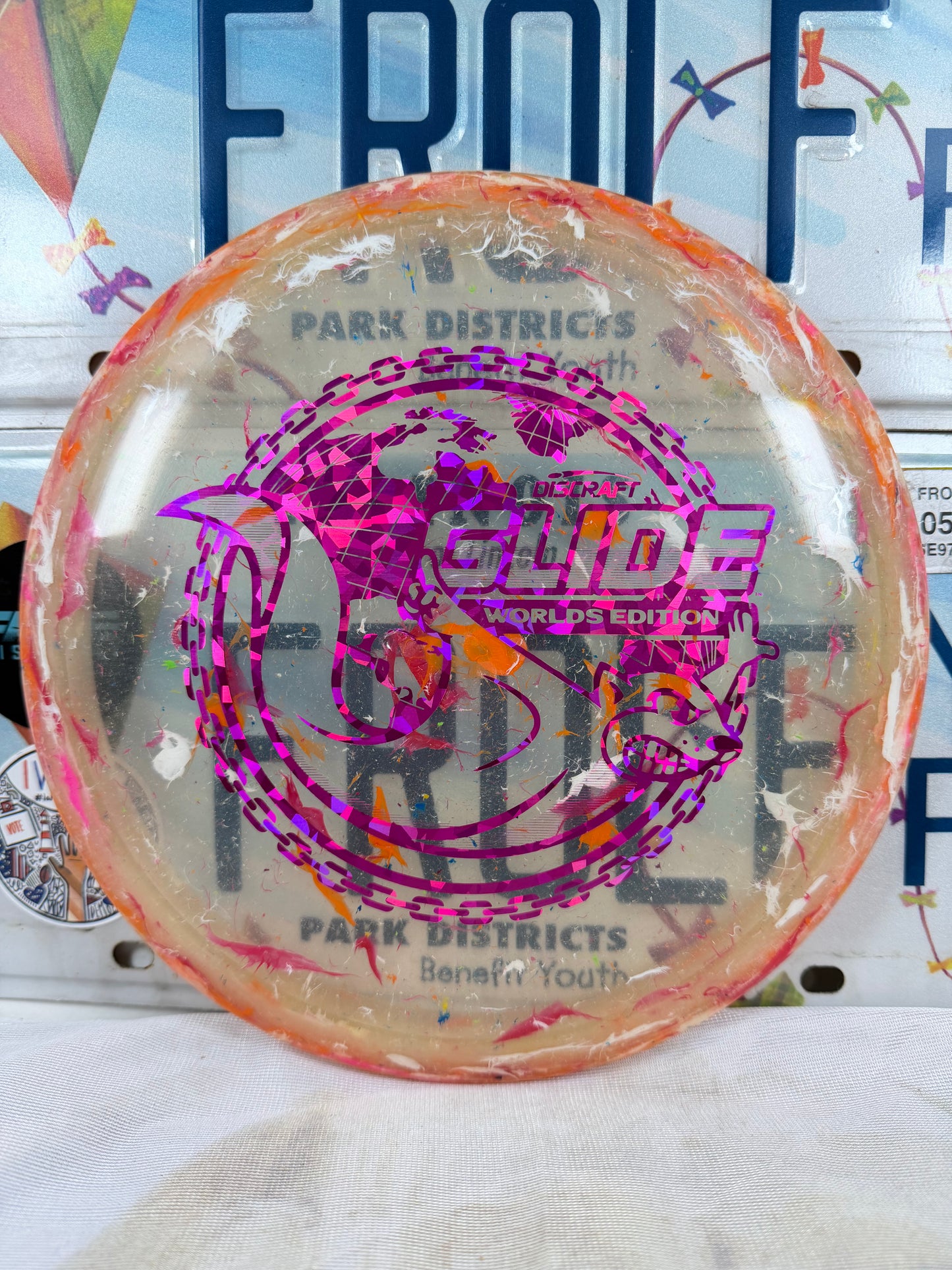 Discraft Glide Jawbreaker Z FLX Orange 175g Midrange