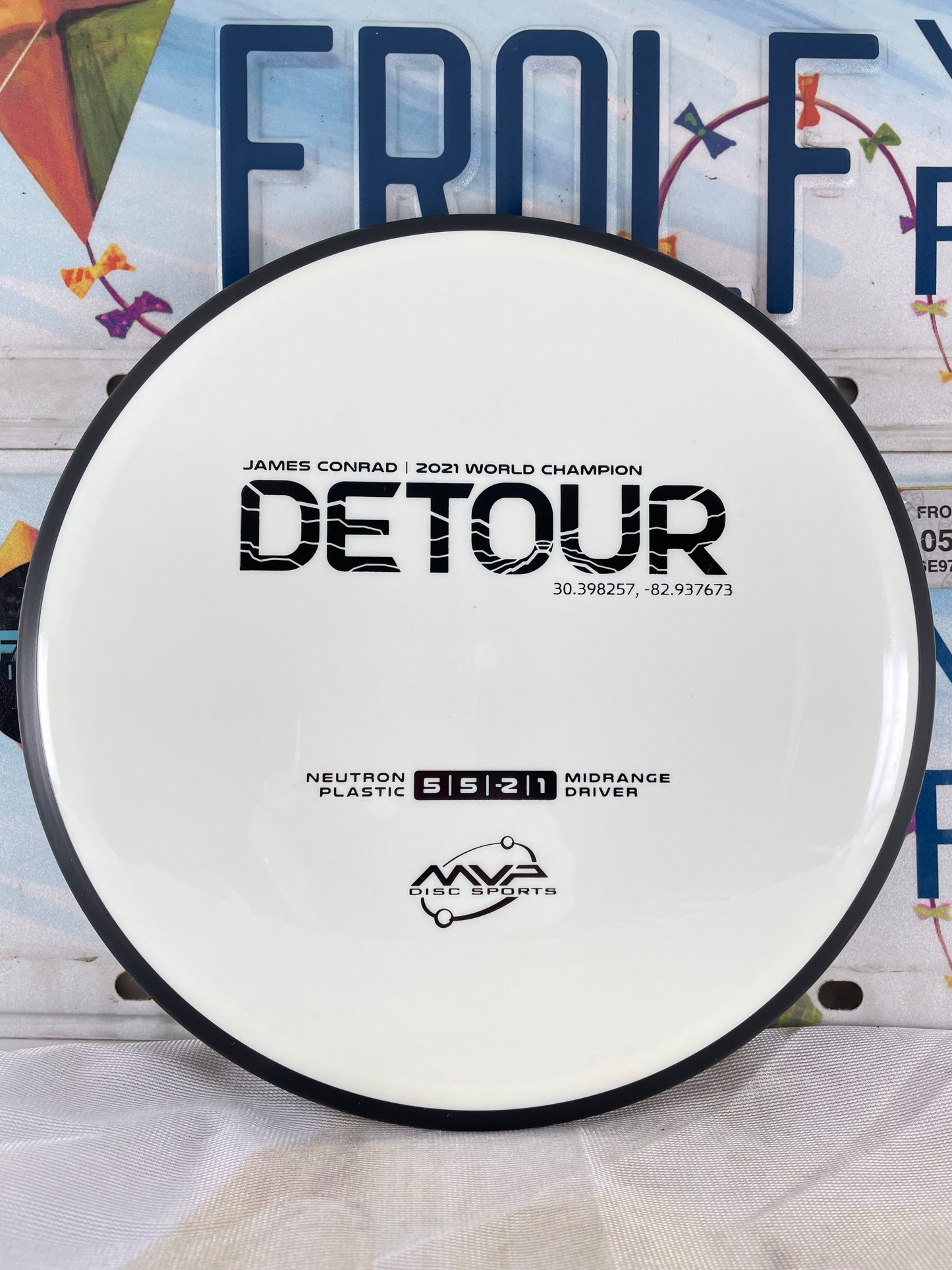 MVP Detour Neutron White 176g Midrange