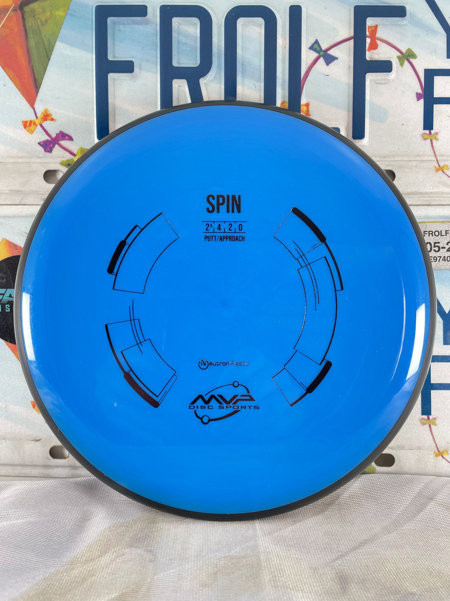 MVP Spin Neutron Blue 172g Putter