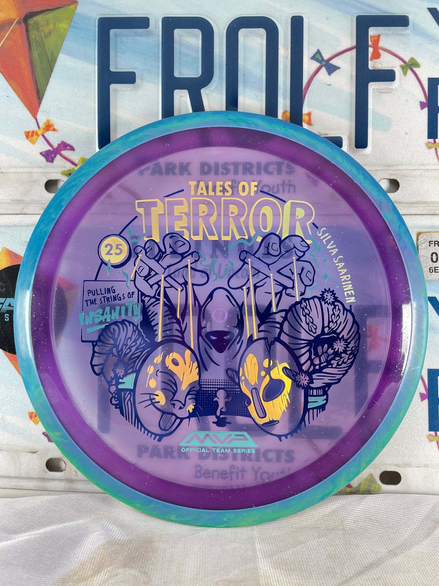 Axiom Insanity Particle Proton Purple 173g Halloween 2025 Distance Driver