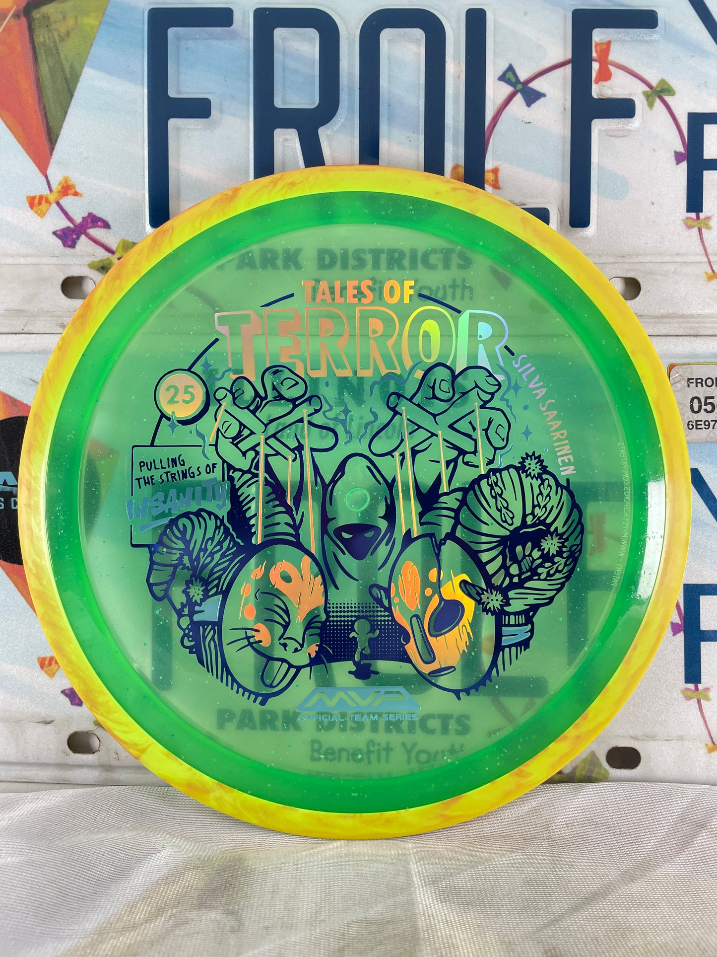 Axiom Insanity Particle Proton Green 173g Halloween 2025 Distance Driver