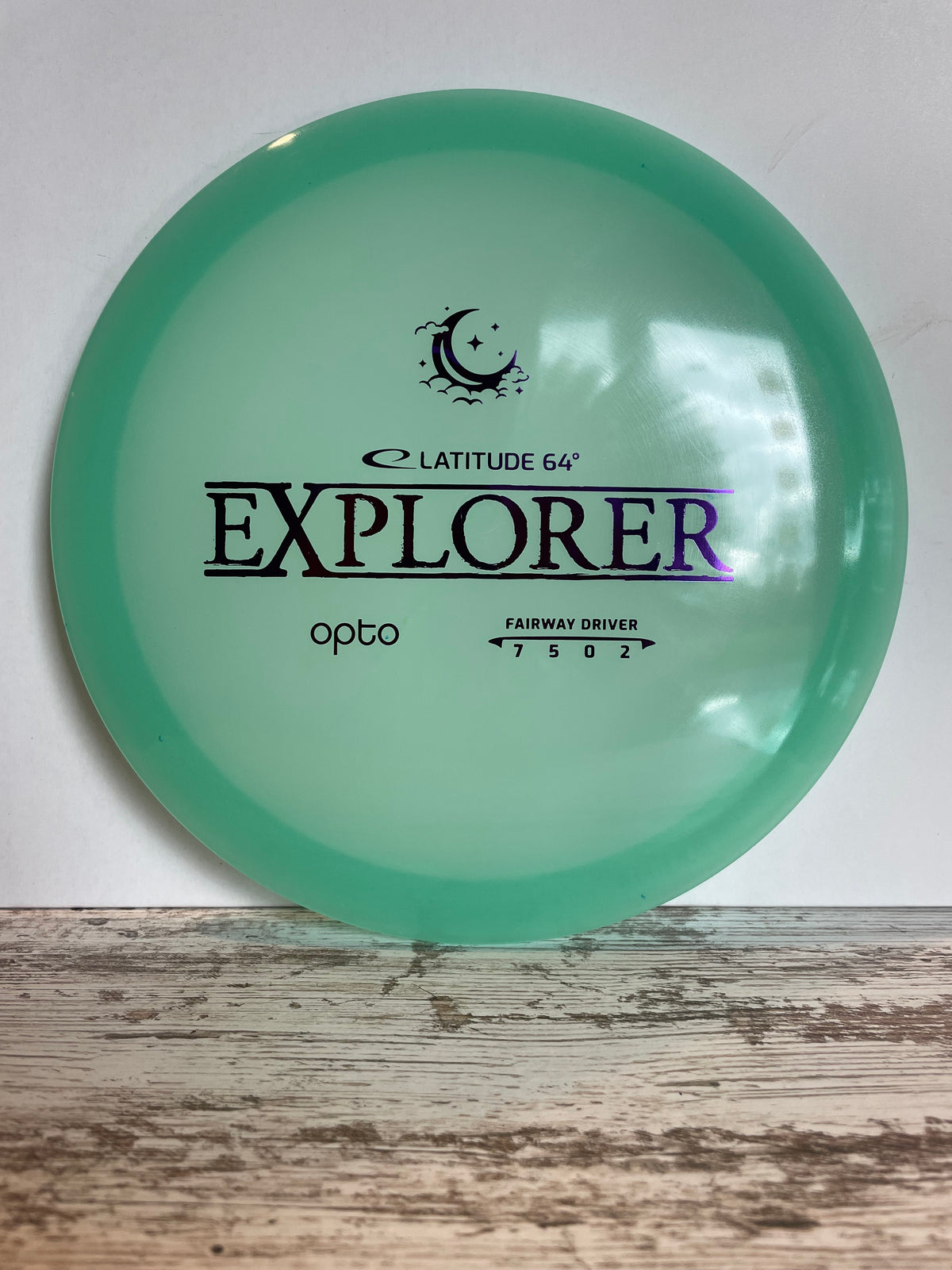 Latitude 64 Explorer Opto Moonshine Glow Blue 176g Fairway Driver