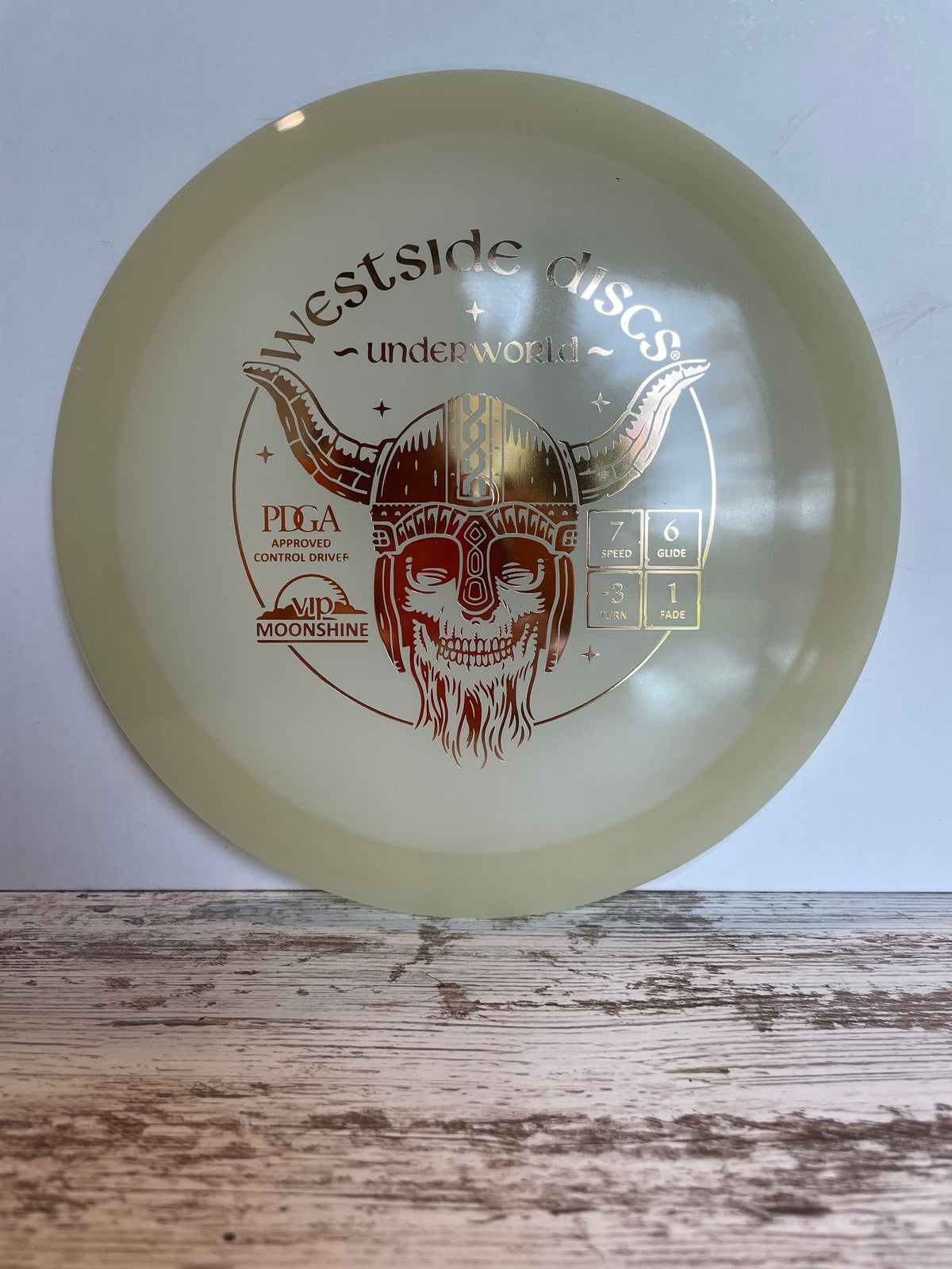 Westside Underworld VIP Moonshine Glow Fairway Driver White 175g