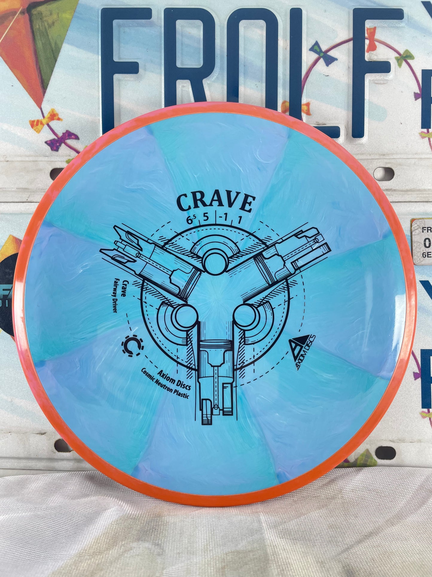 Axiom Crave Cosmic Neutron Blue 172g Fairway Driver