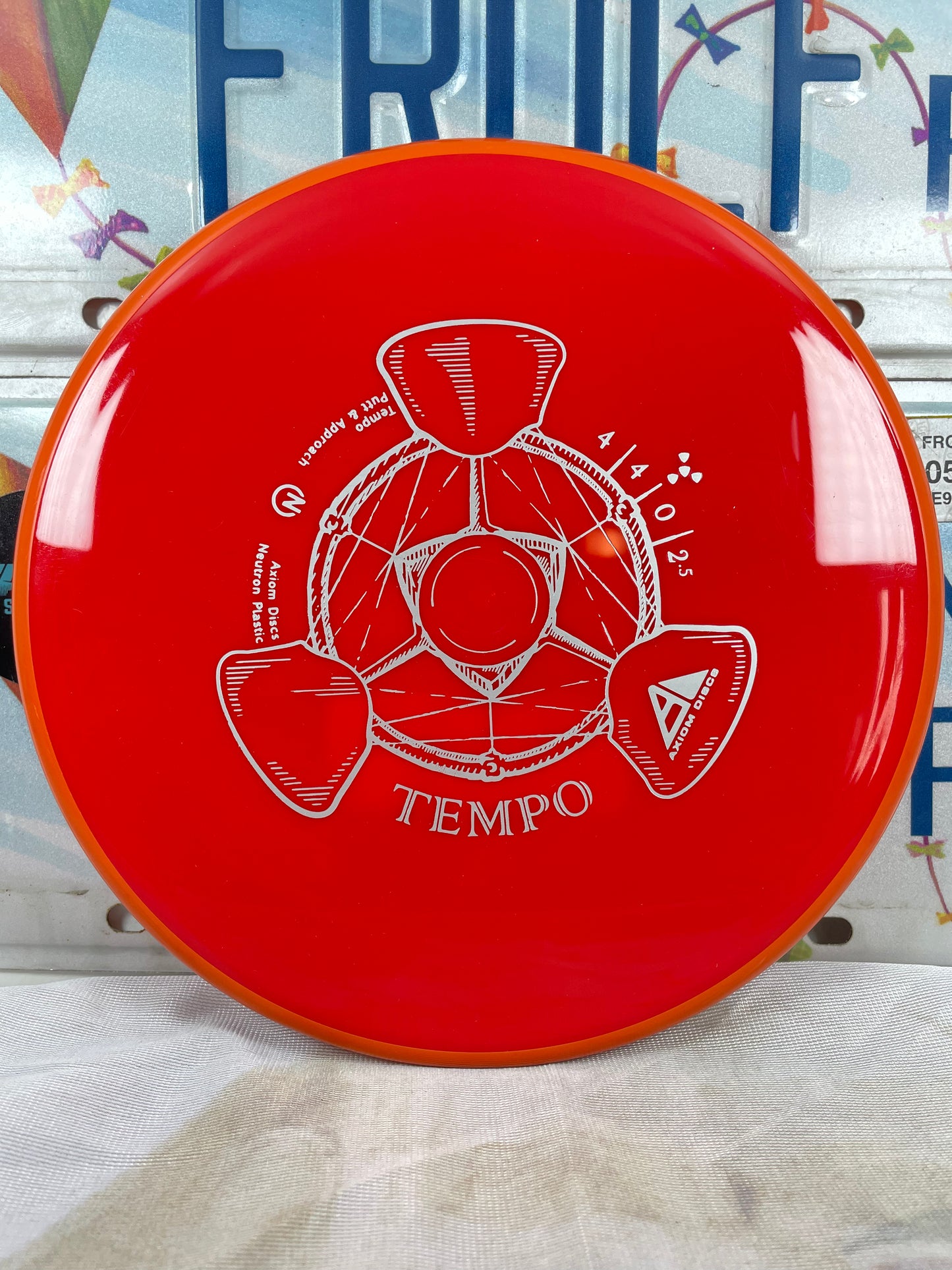 Axiom Tempo Neutron Red 174g Midrange