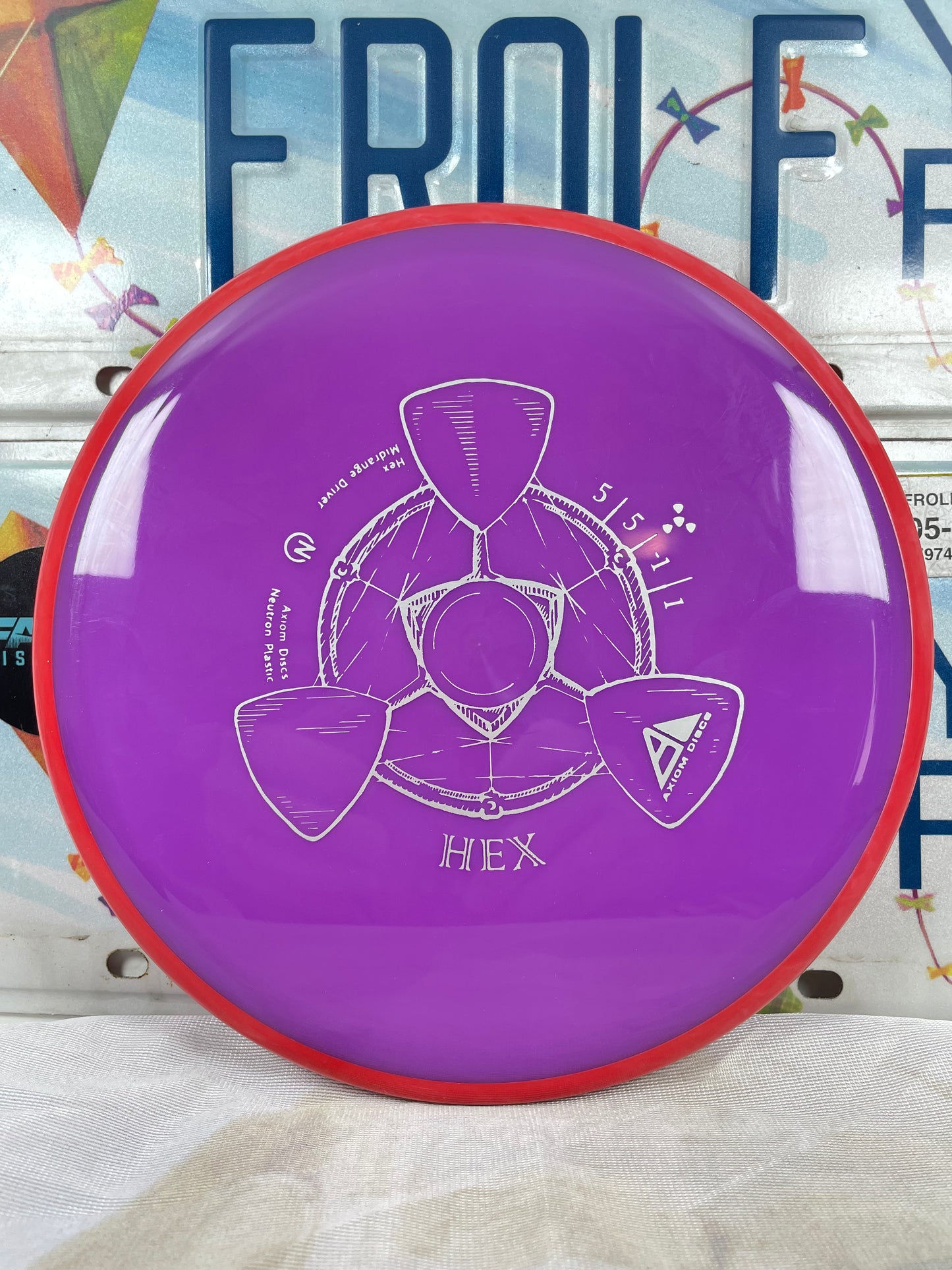 Axiom Hex Neutron Purple 176g Midrange