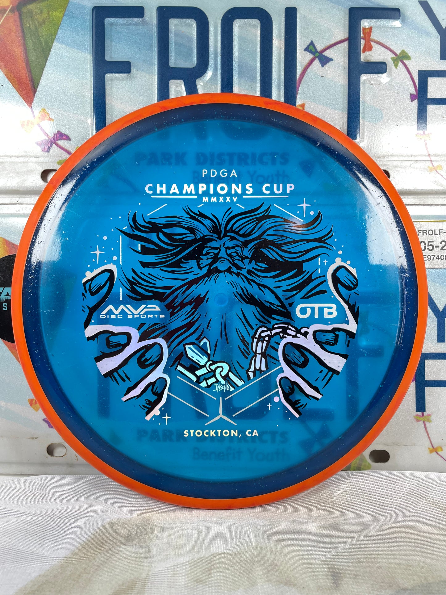 Axiom Hex Prism Proton Soft Blue 177g Champions Cup 2025 Midrange