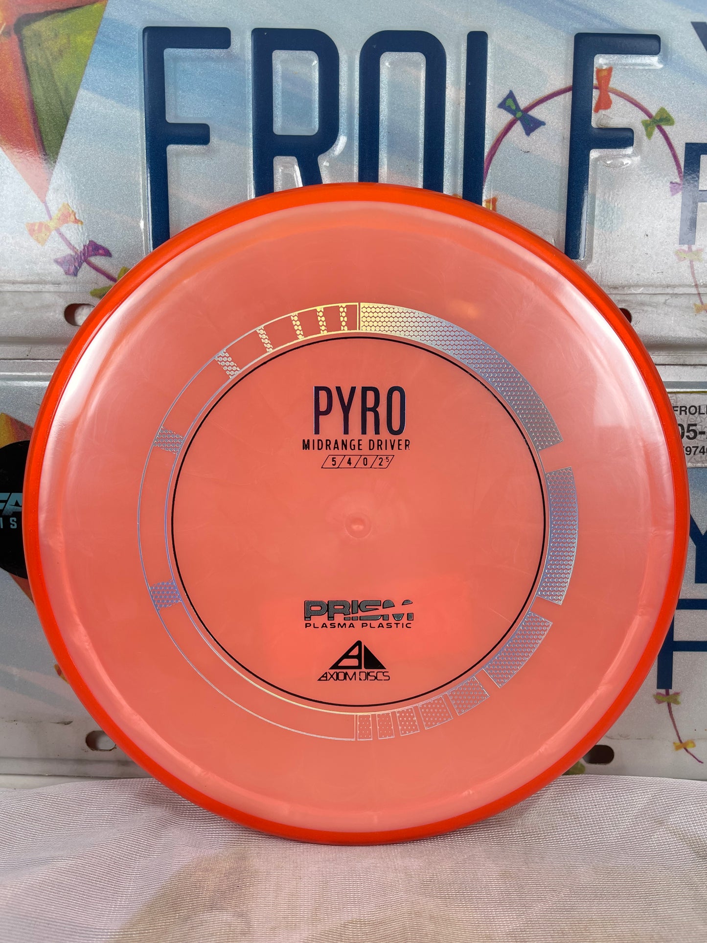 Axiom Pyro Prism Plasma Orange 177g Midrange