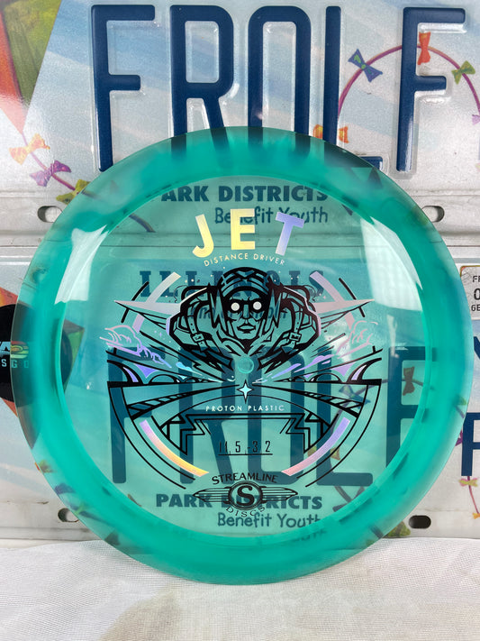 Streamline Jet Proton Teal 166g Distance Driver