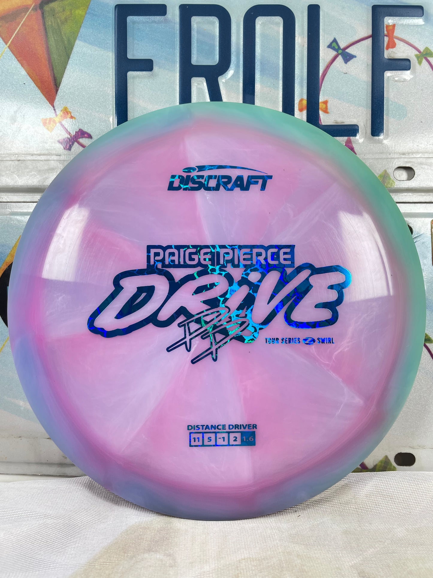 Discraft Drive Z Swirl Purple 174 Tour Series 2025 Distance Driver
